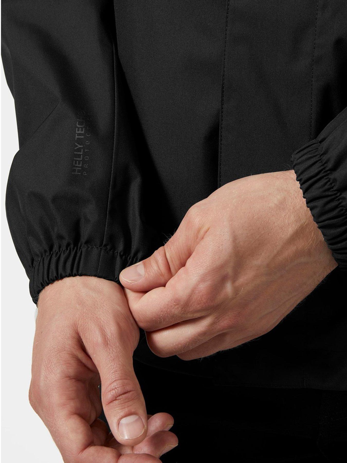 Image 5 of 5 of Helly Hansen Mens Vancouver Rain Jacket - Black