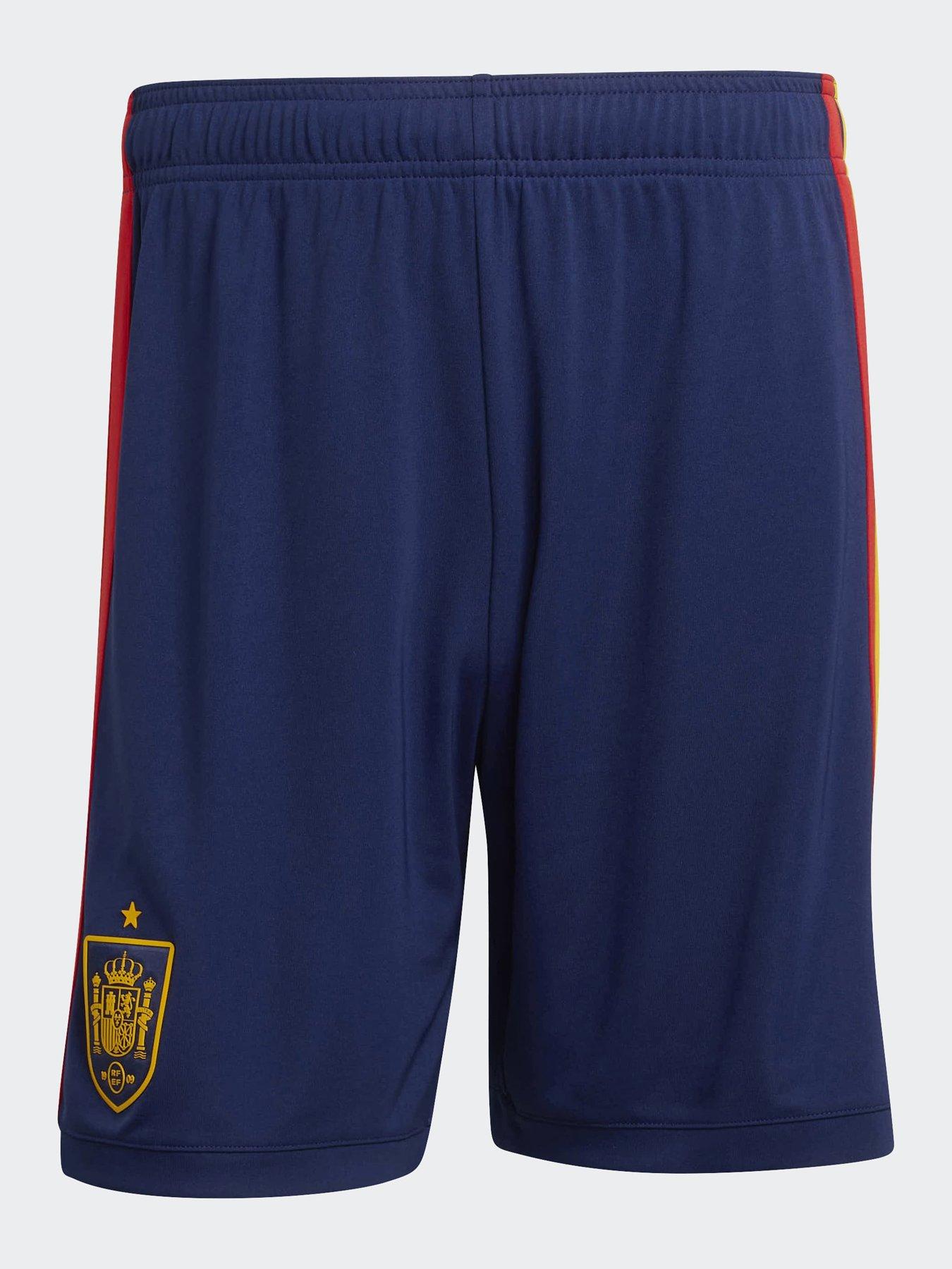 Image 1 of 1 of adidas Mens Spain Replica 26 Home Football Shorts - Blue