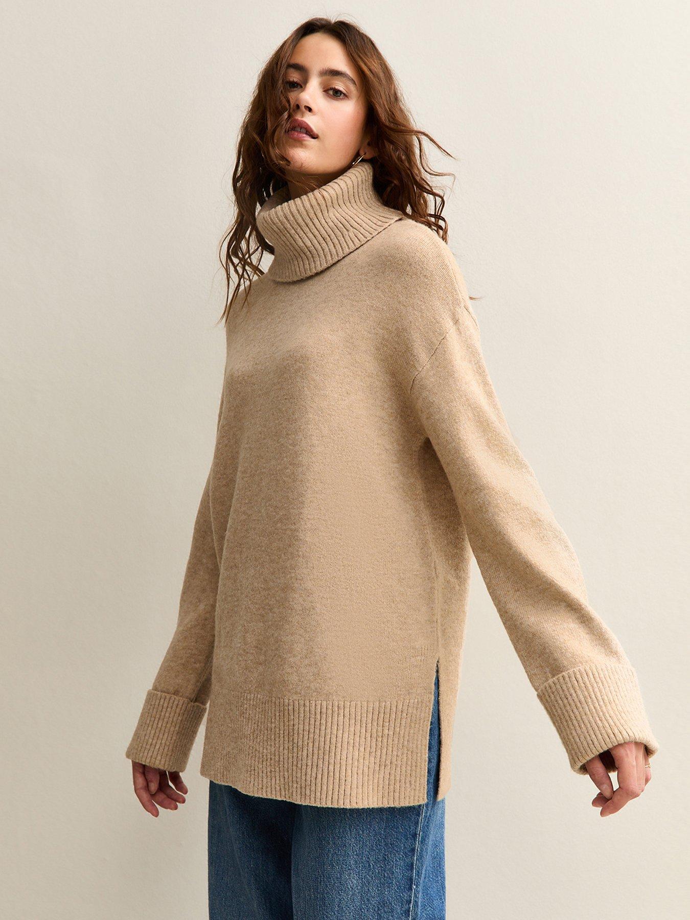 new-look-camel-longline-roll-neck-jumperfront