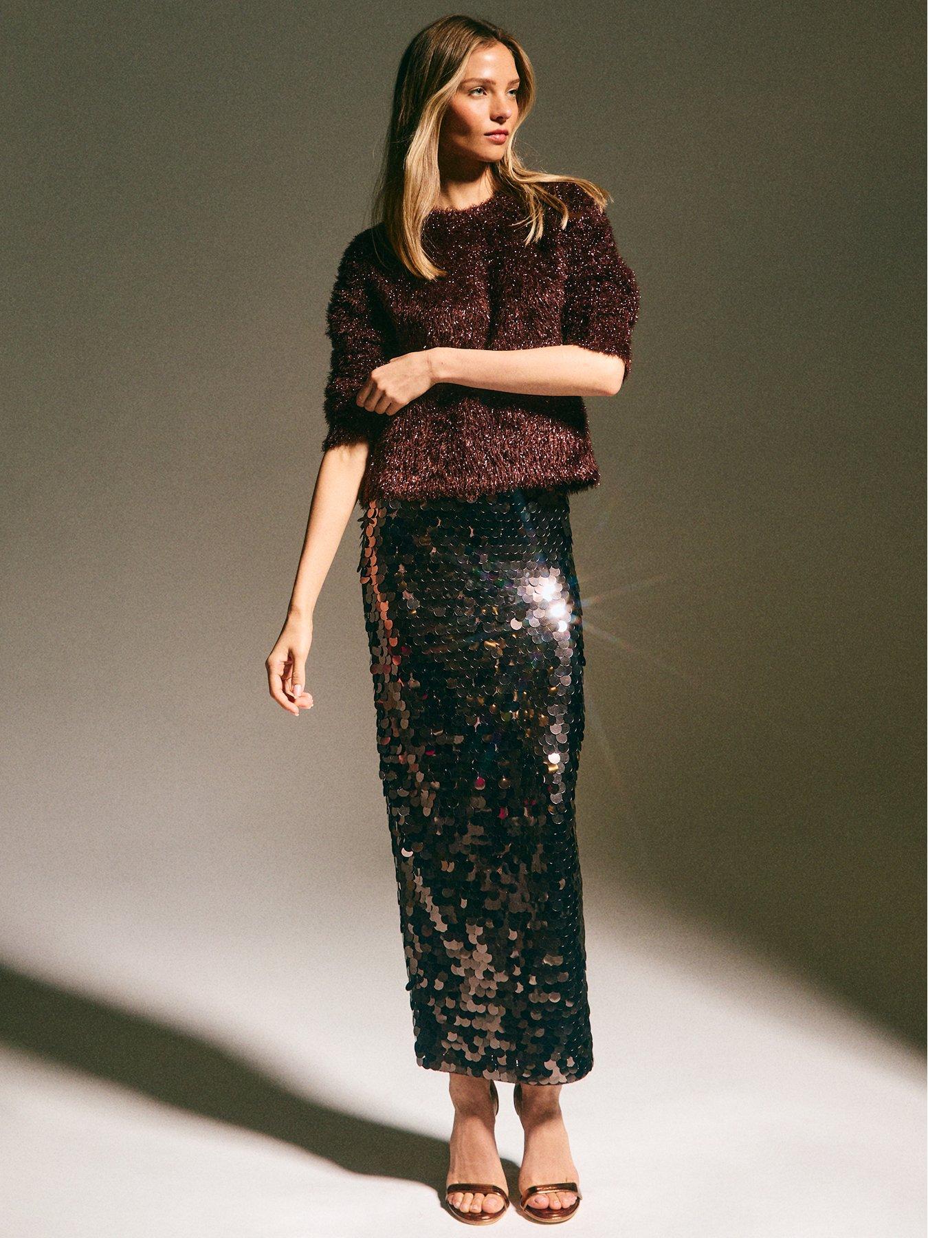 new-look-sequin-midi-skirt-dark-brownback