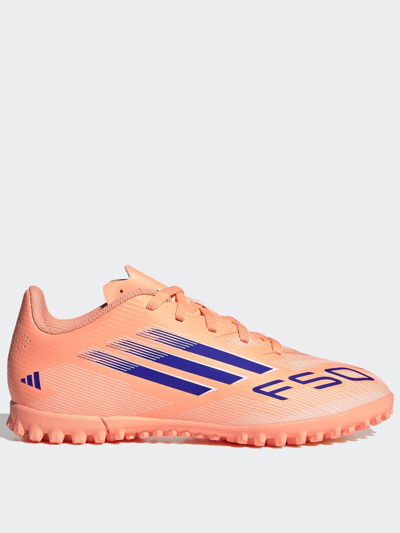 adidas Junior F50 Club Astro Turf Football Boot - Orange