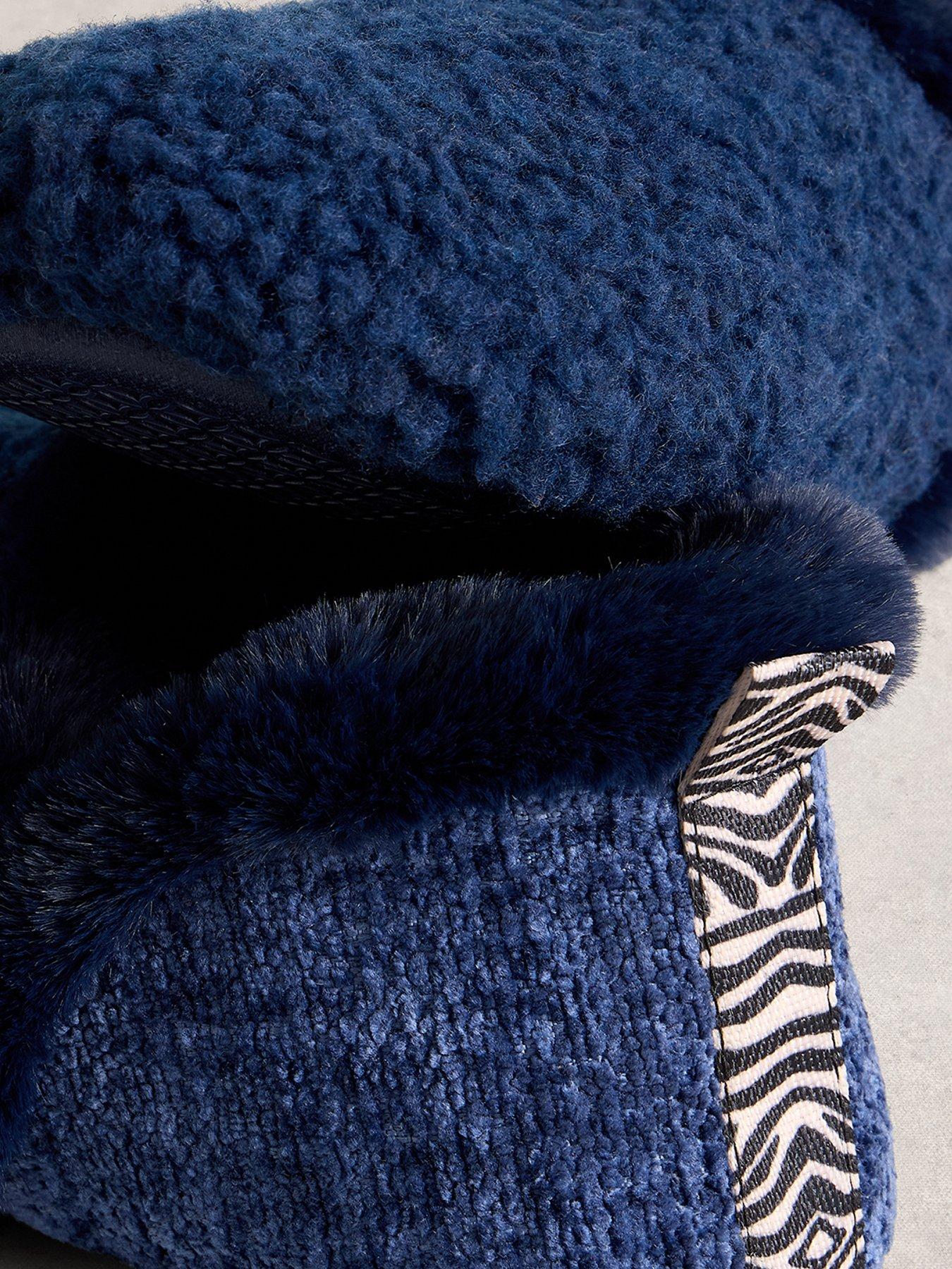 Image 4 of 4 of White Stuff Reya Closed Back Slipper - Blue