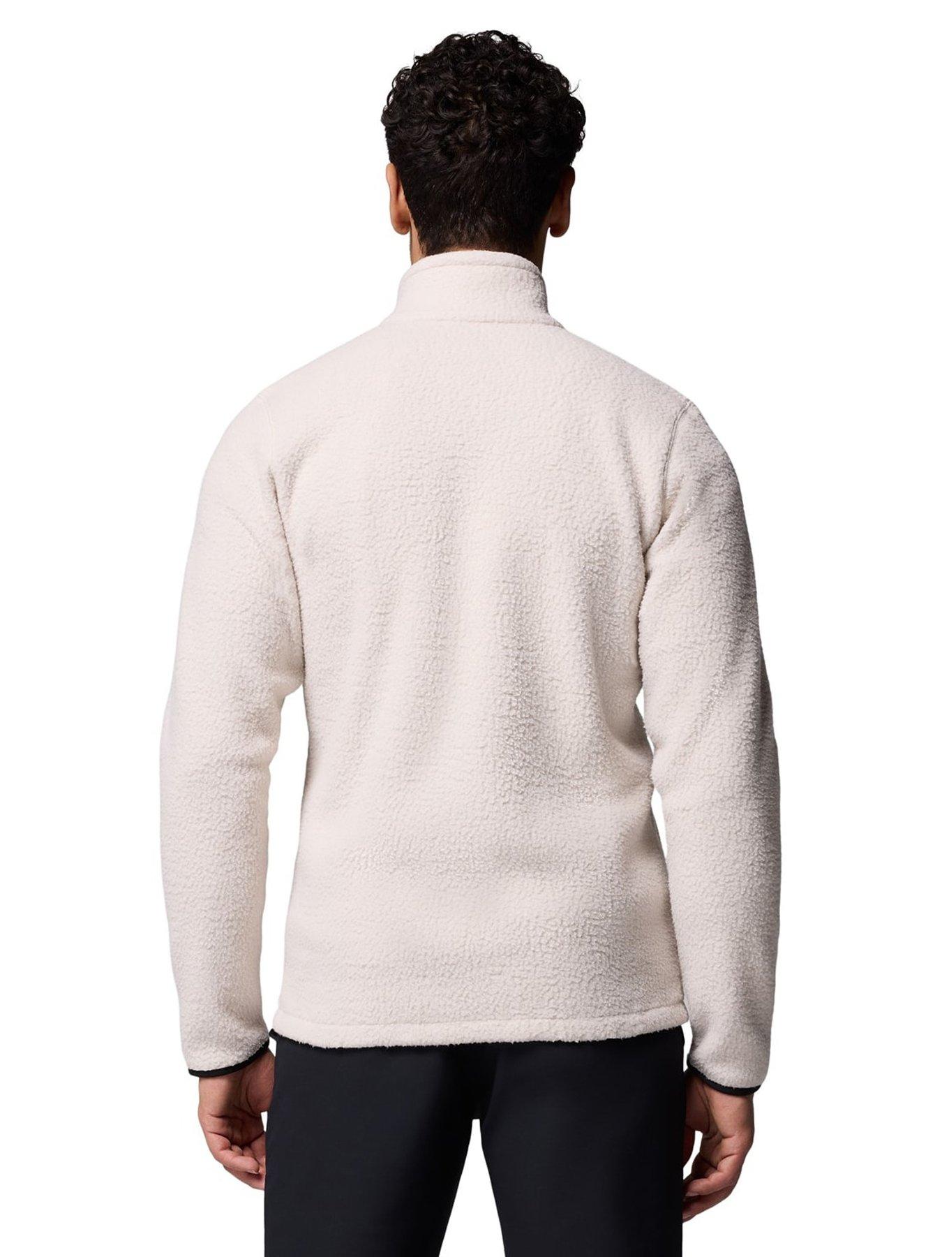 columbia-mens-jasper-ridge-pebbled-full-zip-fleece-beigestillFront