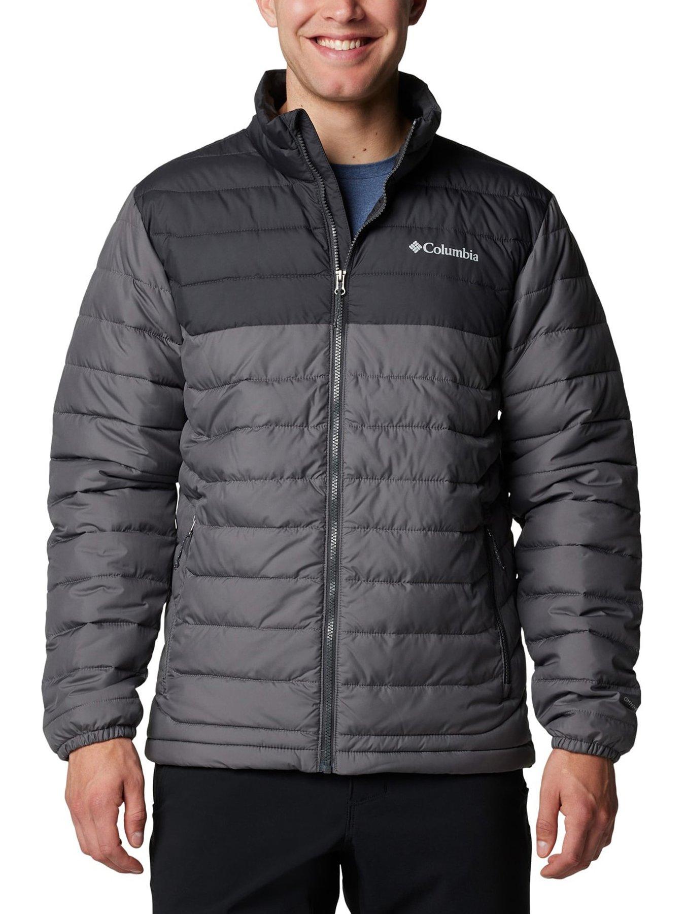 Columbia Mens Powder Lite Jacket - Grey