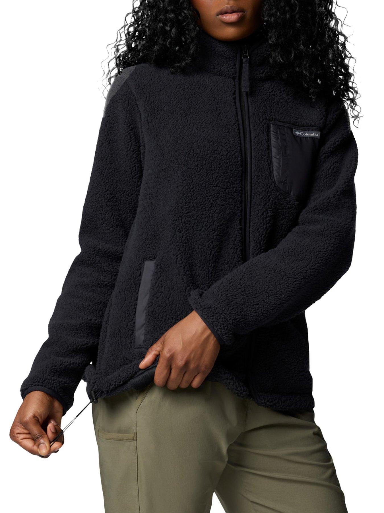 columbia-womens-west-bend-full-zip-fleece--blackdetail