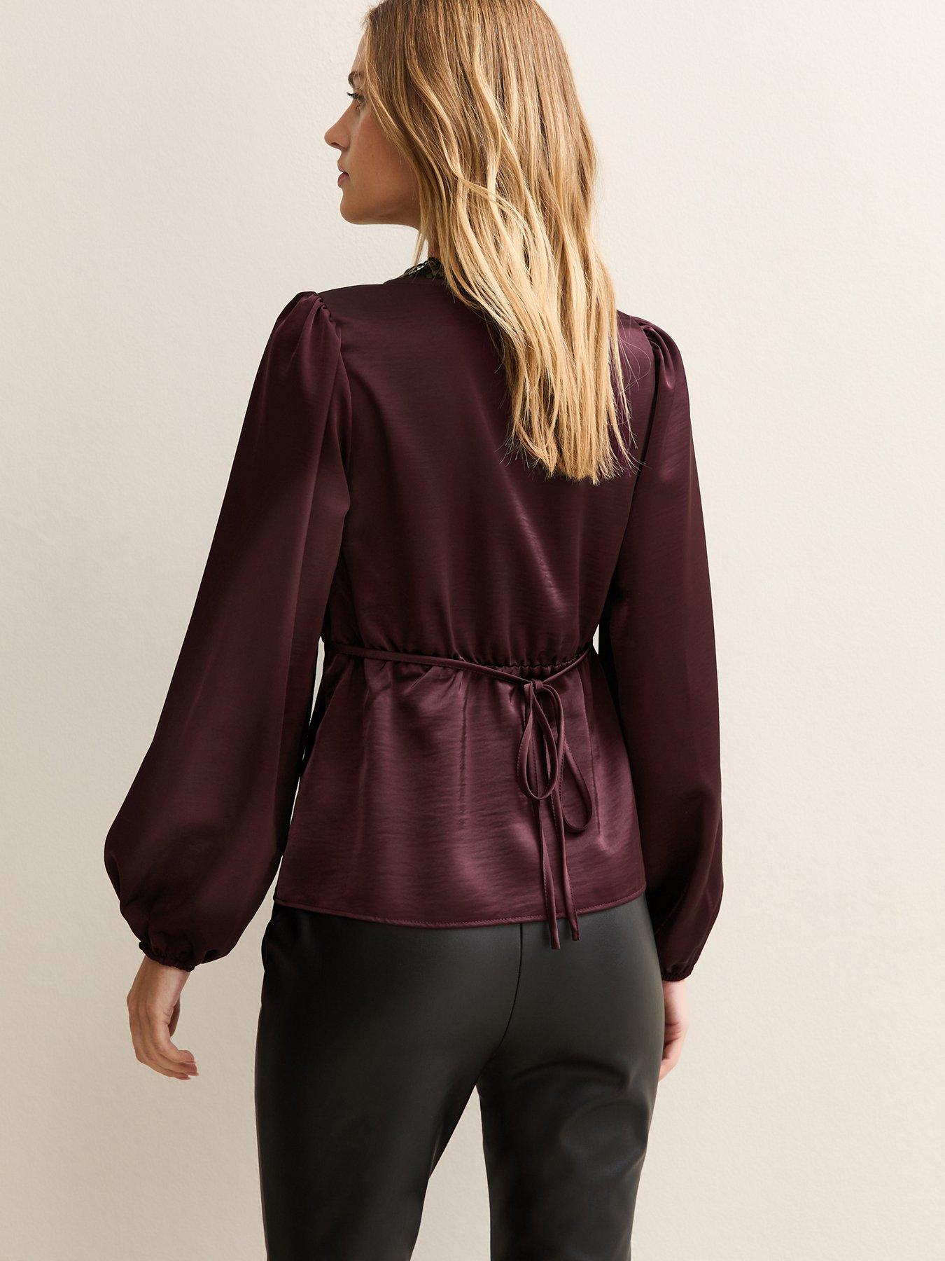 new-look-satin-lace-trim-blouse-burgundystillFront