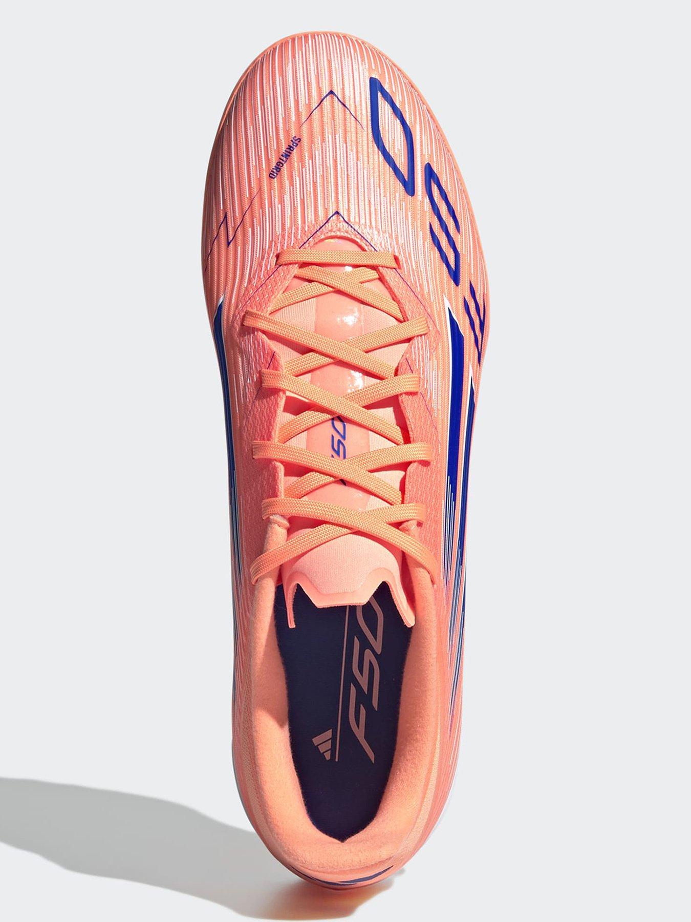 Image 4 of 7 of adidas Mens F50 League Astro Turf Football Boot - Orange