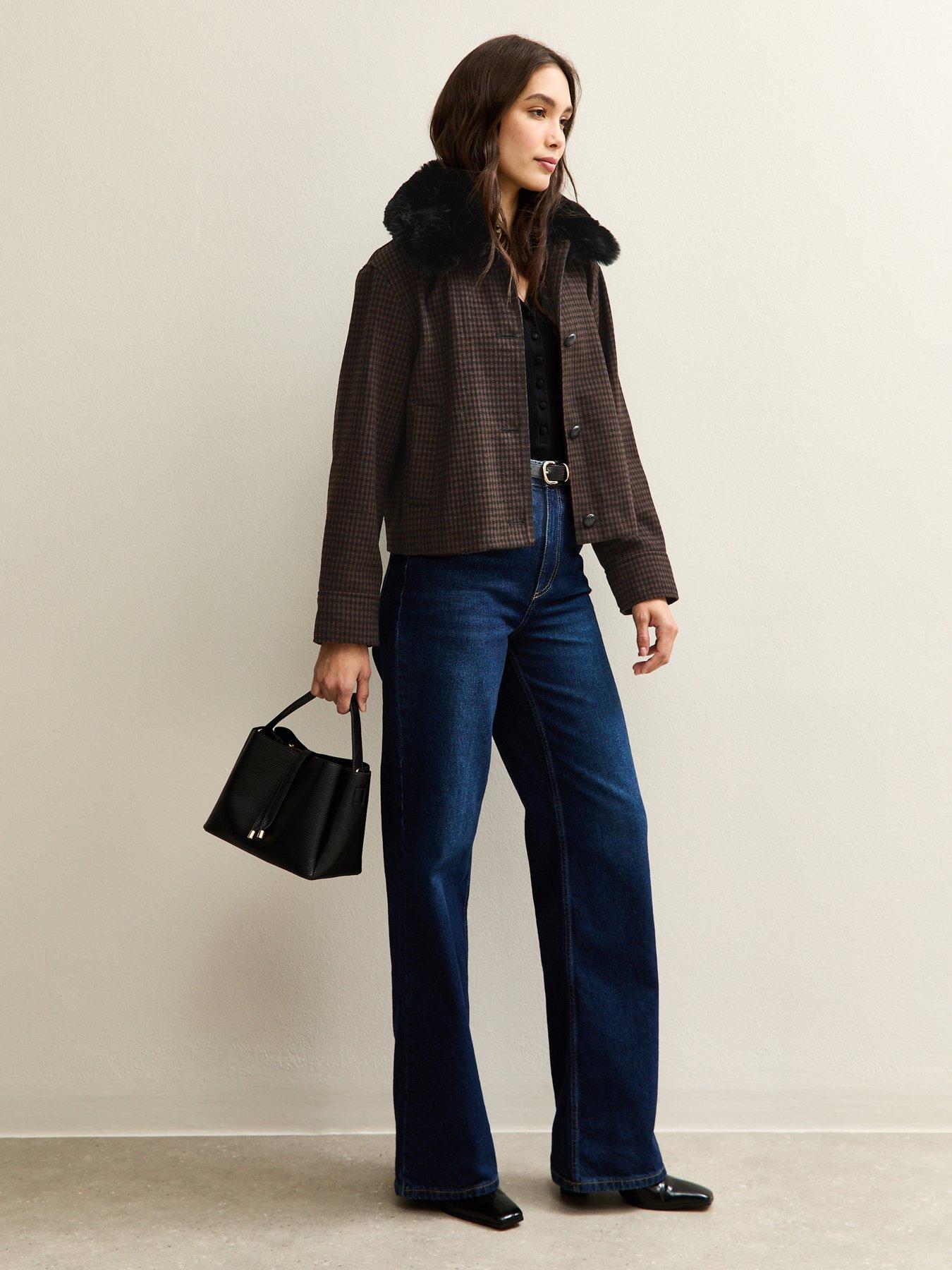 new-look-brown-faux-fur-collar-check-jacketback