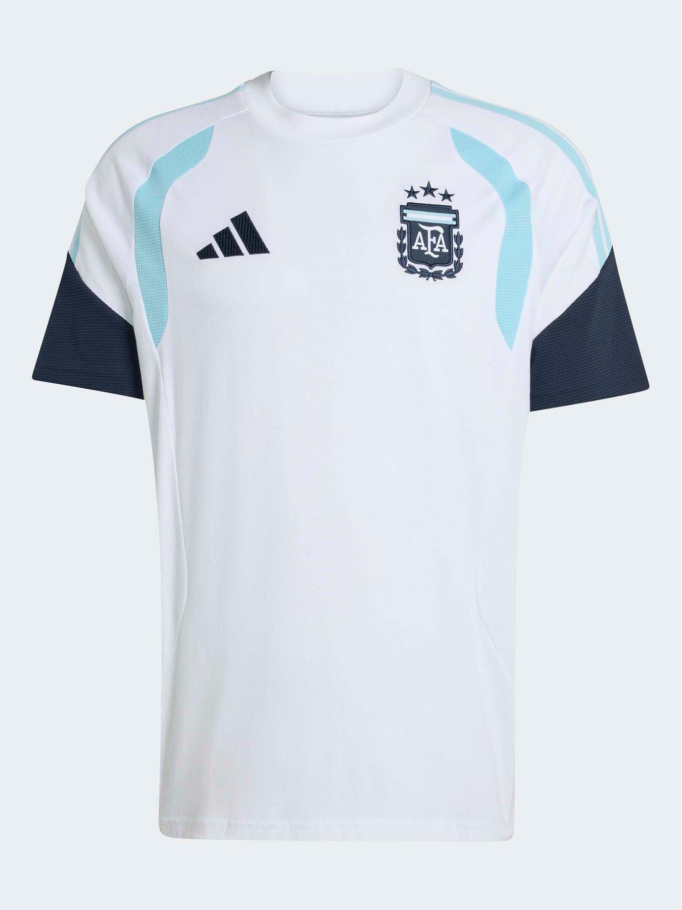 adidas Mens Argentina 26 Tiro Training Shirt - White