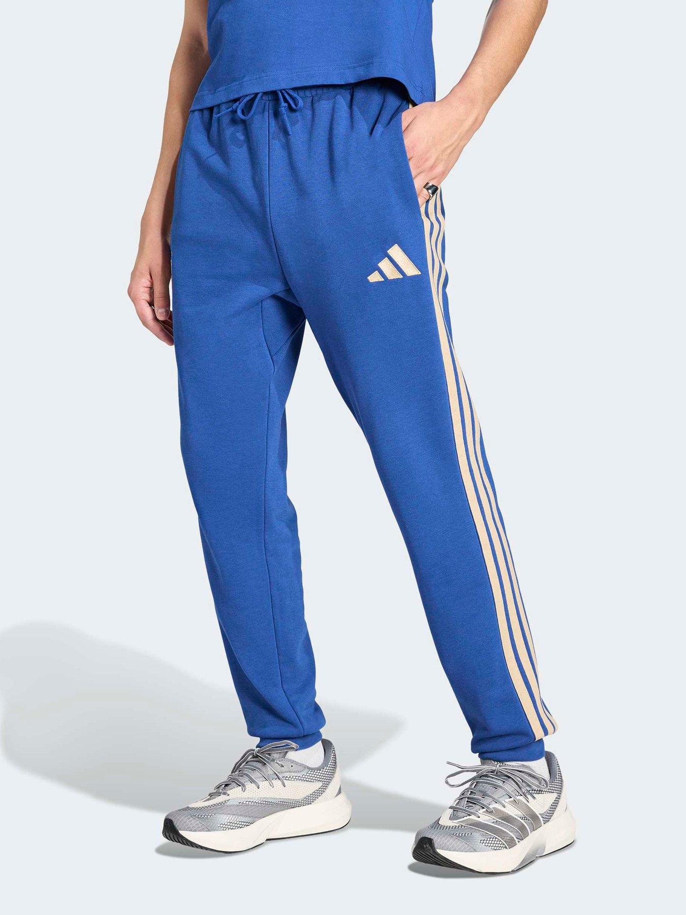adidas Mens Italy DNA Pants - Blue