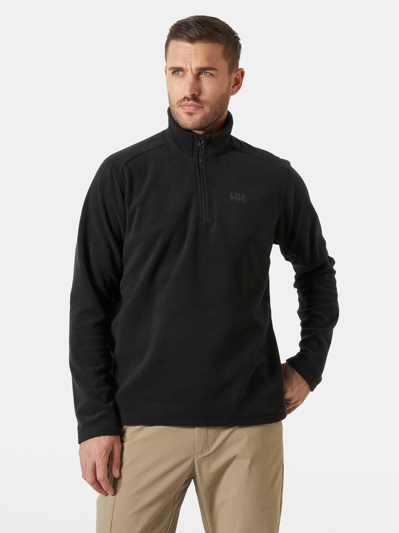 Helly Hansen Mens Daybreaker 1/2 Zip Fleece - Black