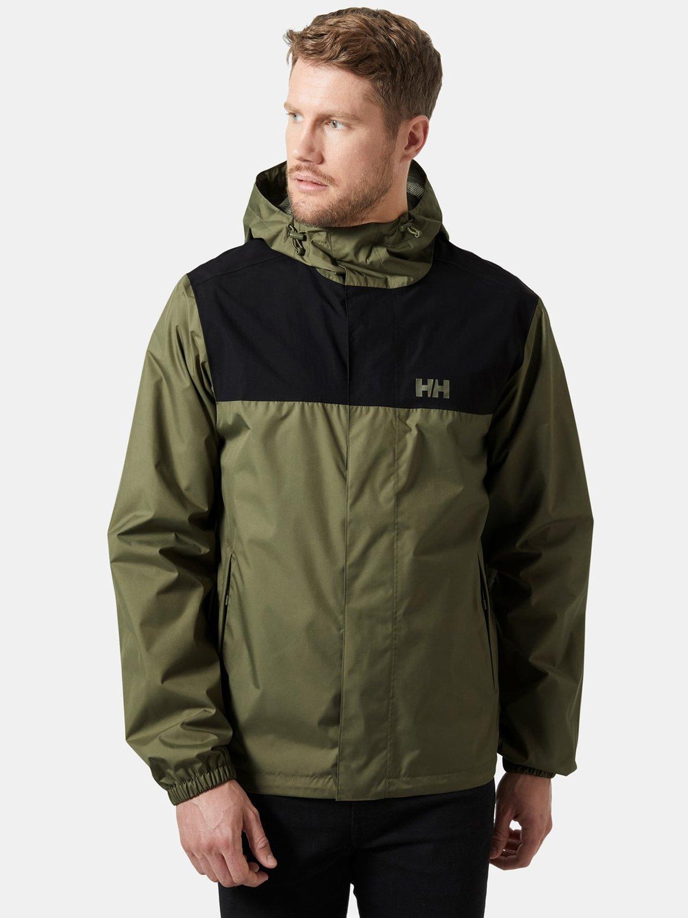 Helly Hansen Mens Vancouver Rain Jacket - Green