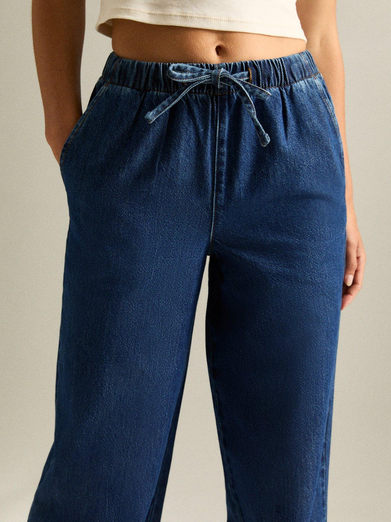 new-look-blue-denim-wide-leg-drawstring-waist-jeansdetail