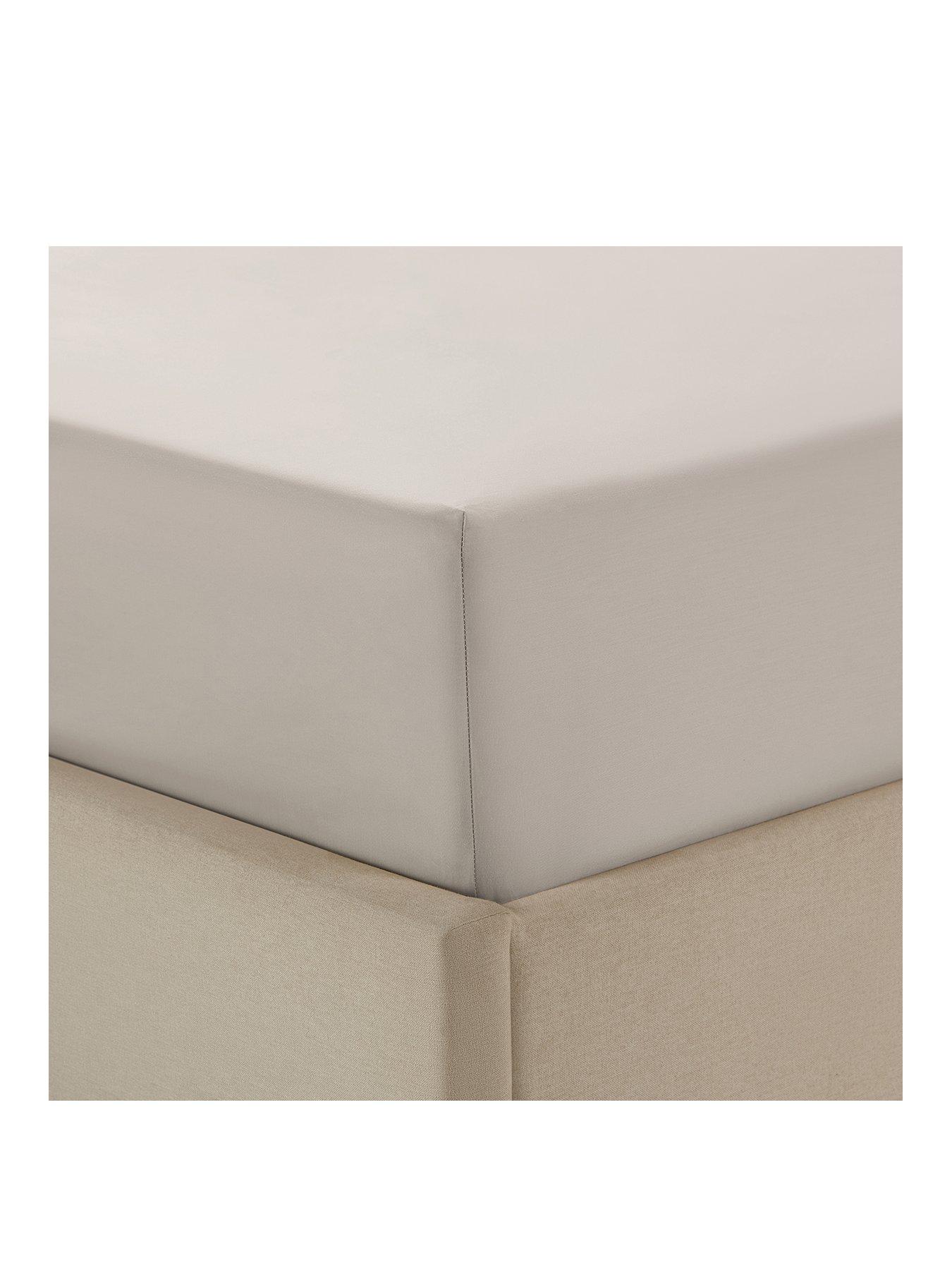 Image 2 of 3 of Dusk Regent Standard Fitted Sheet 400 Thread Count- Champagne