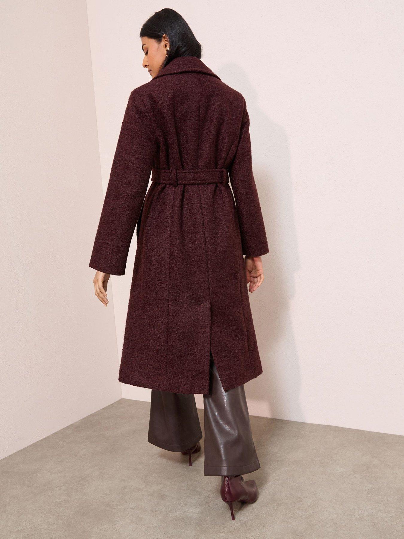 friends-like-these-wrap-belted-boucle-maxi-coat-redstillFront