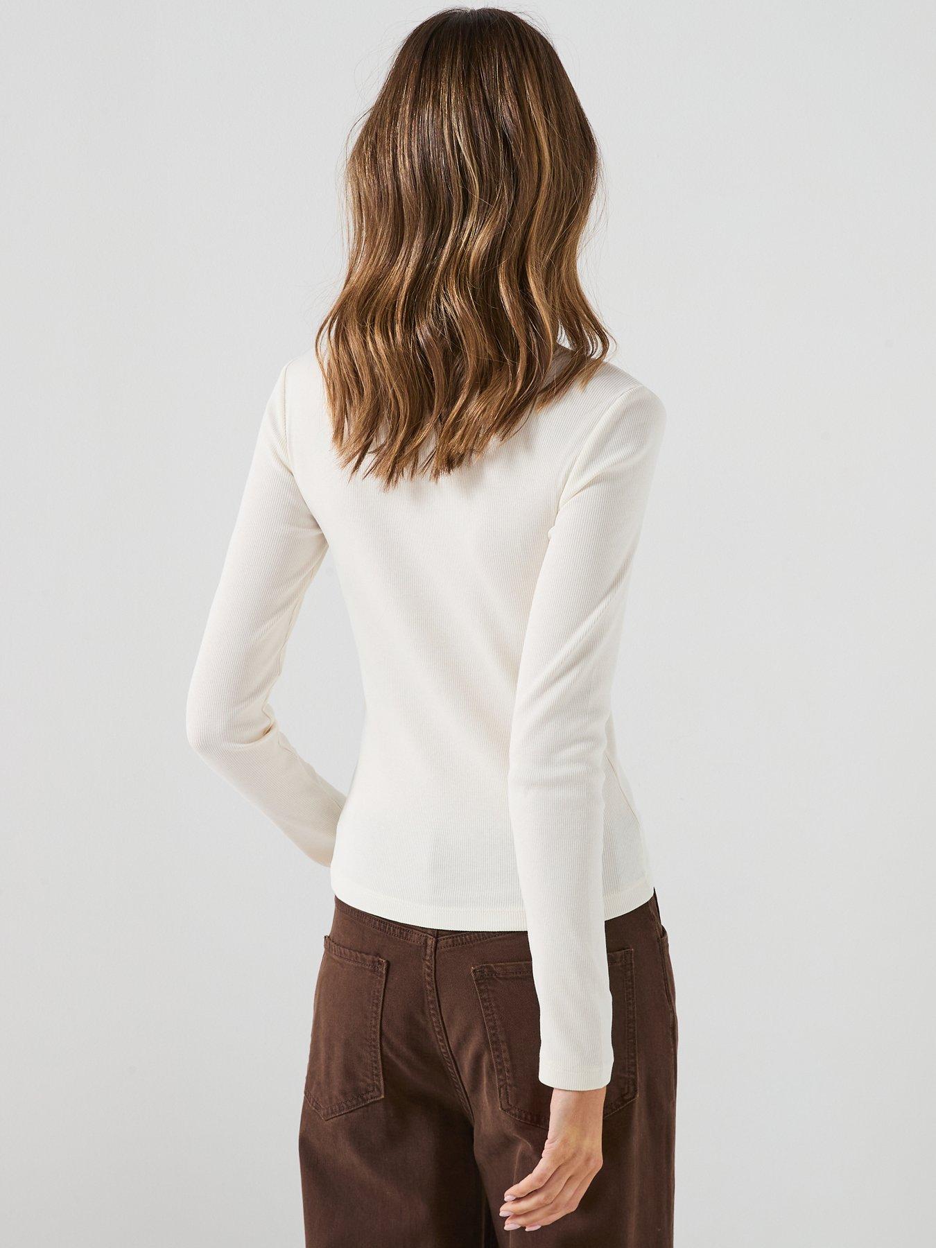 guess-jeans-gj-ls-mock-neck-embro-slim-topstillFront