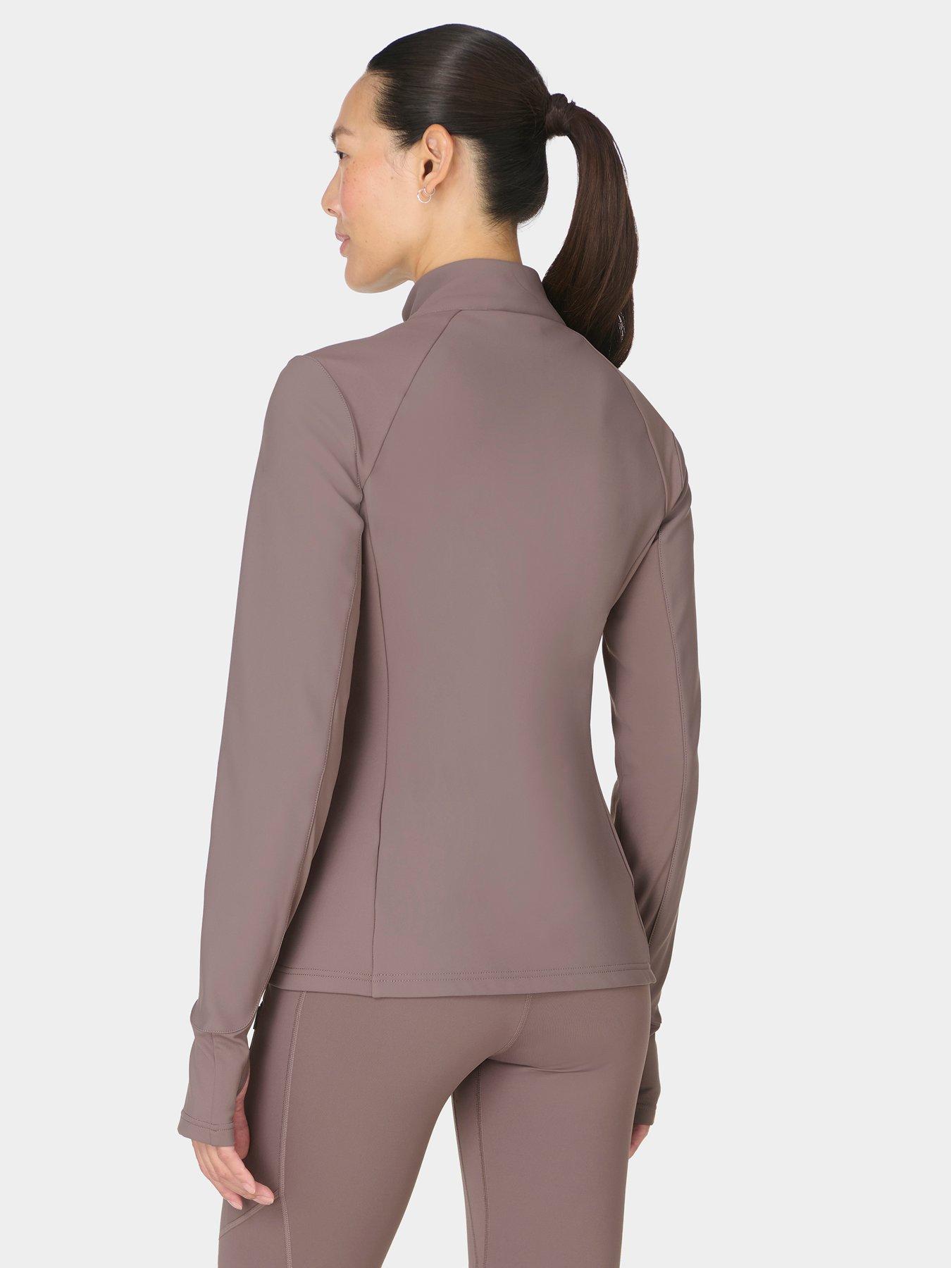 Image 2 of 4 of Sweaty Betty Womens Training Winter Power Softshell Jacket - Brown