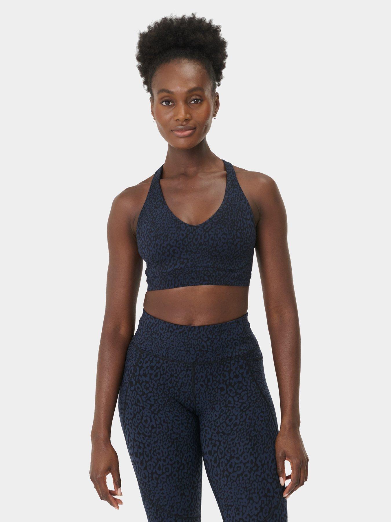 Image 1 of 4 of Sweaty Betty Womens Training Power Pulse Bra - Blue