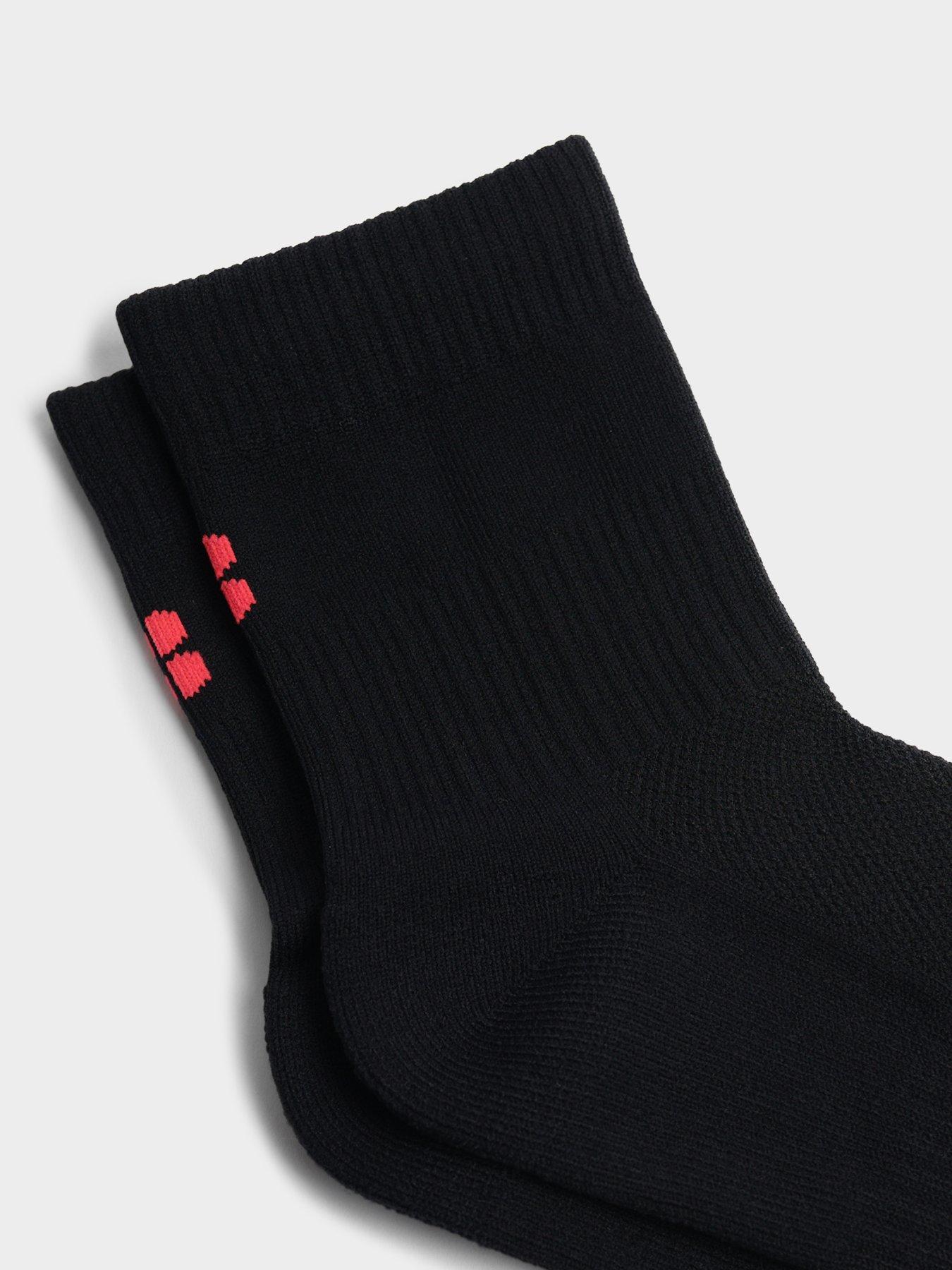 Image 2 of 3 of Sweaty Betty Women's Running Crew Socks 2 Pack - Black