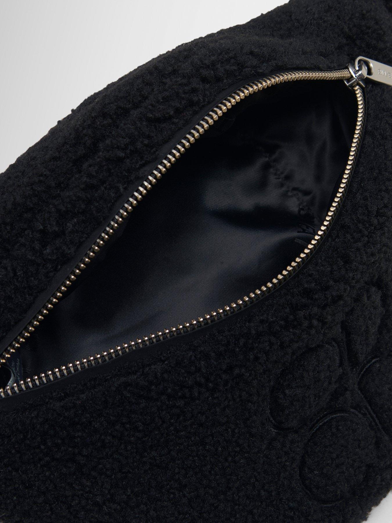 Image 5 of 5 of Sweaty Betty Women's Sherpa Bumbag - Black