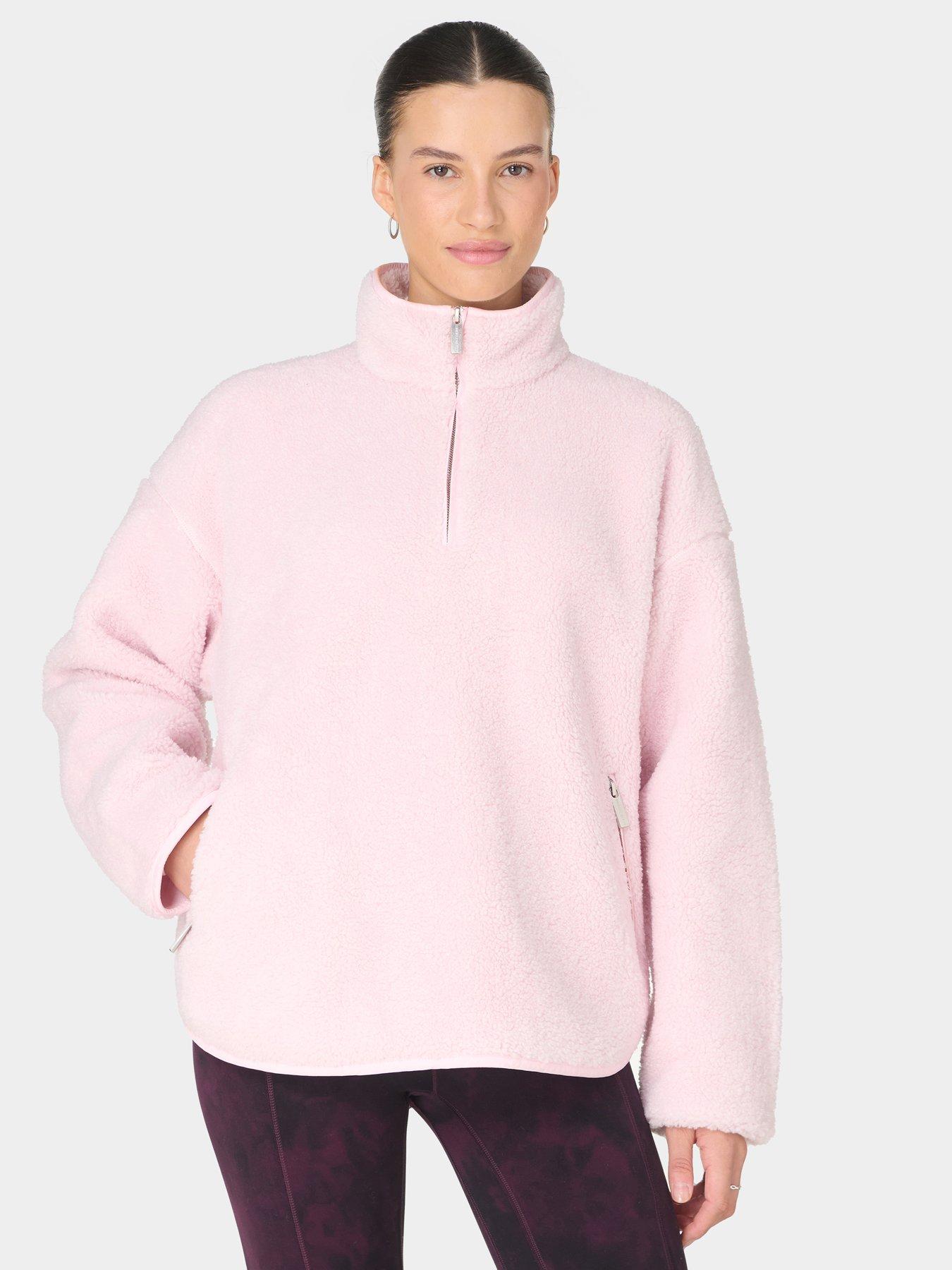 sweaty-betty-womens-training-new-plush-half-zip-sweat-pinkfront