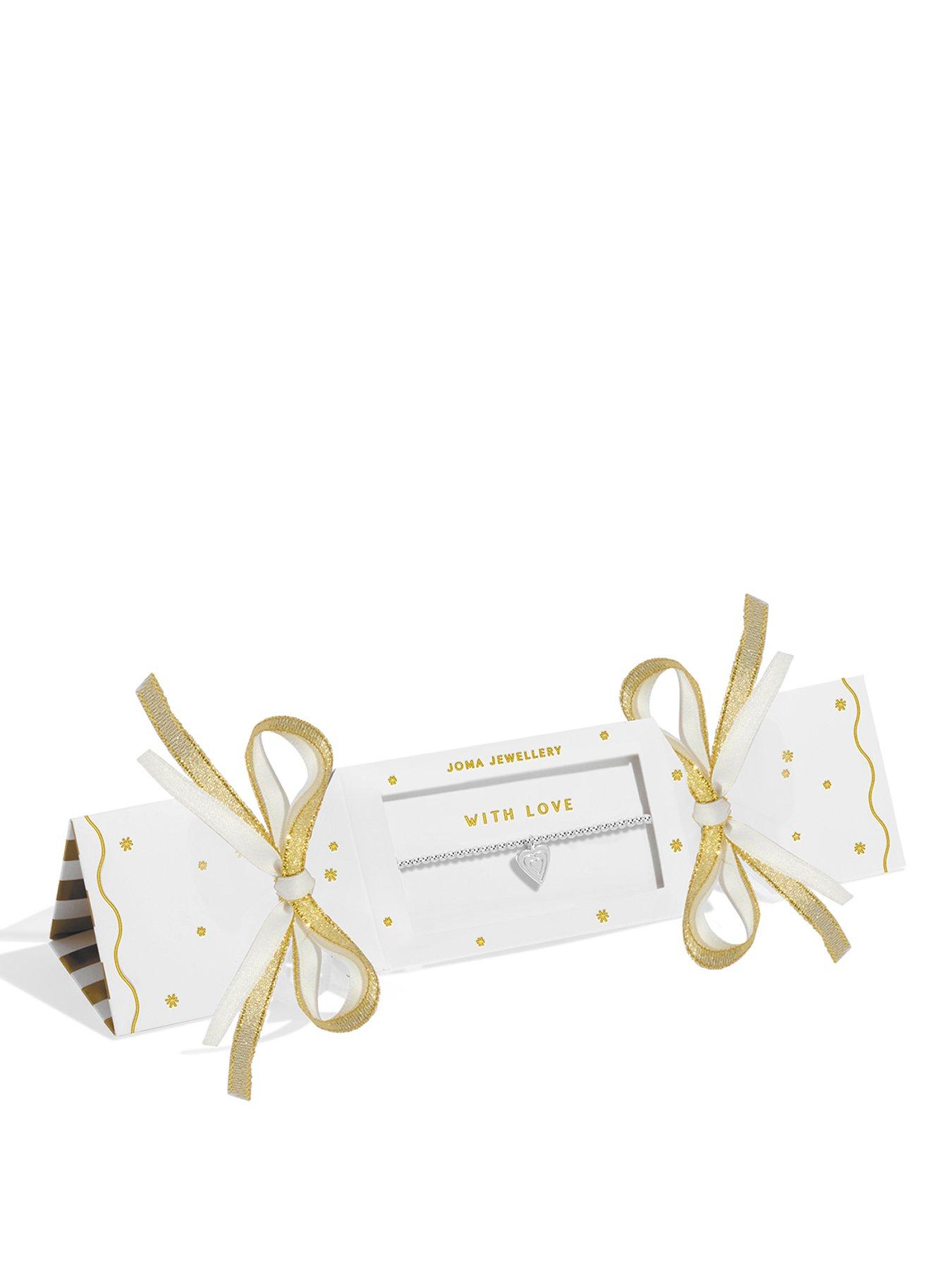 joma-jewellery-christmas-cracker-with-love-silver-plated-bracelet-175cm-stretch
