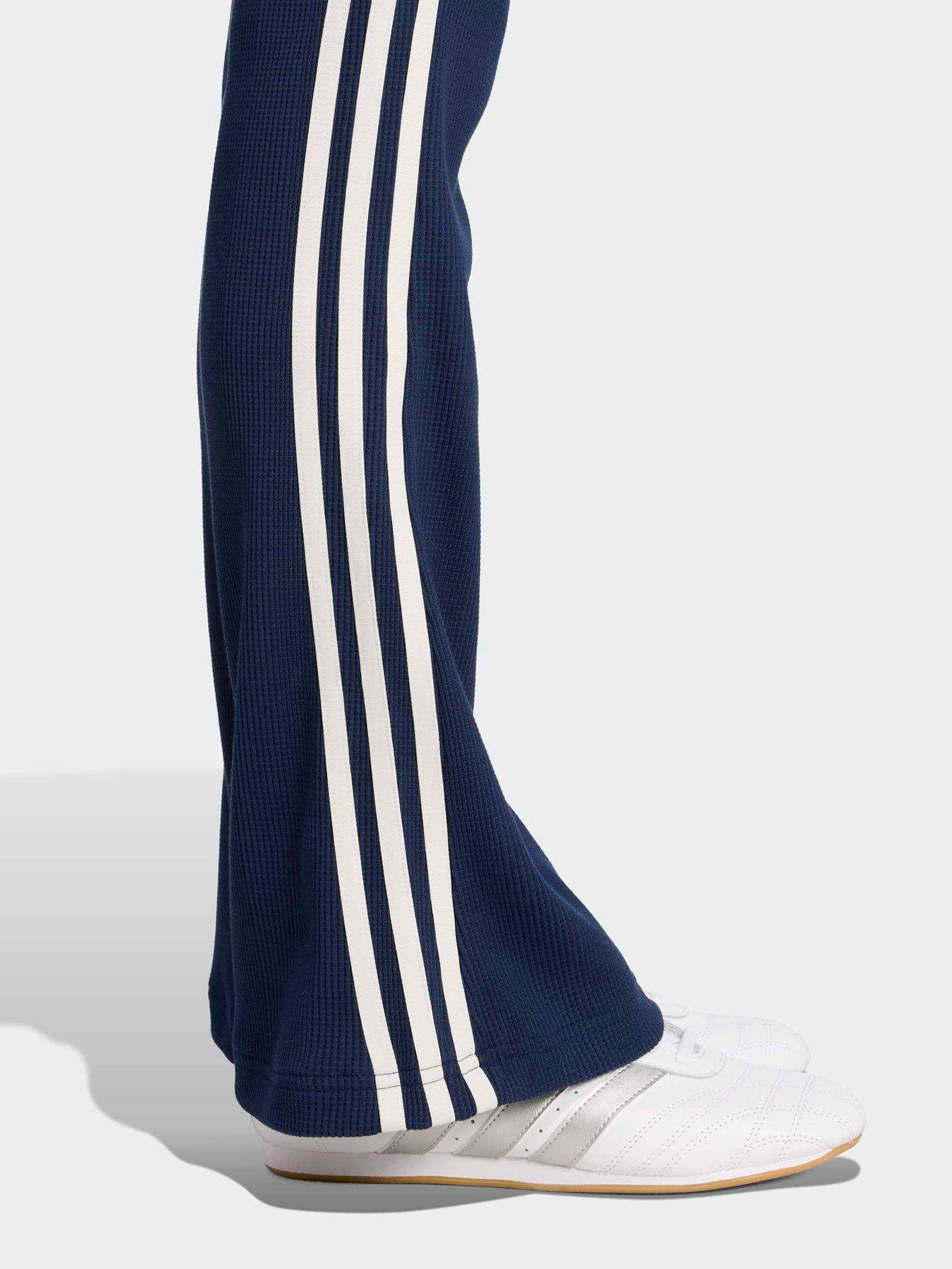 Image 4 of 5 of adidas Originals Womens Waffle Pants - Blue