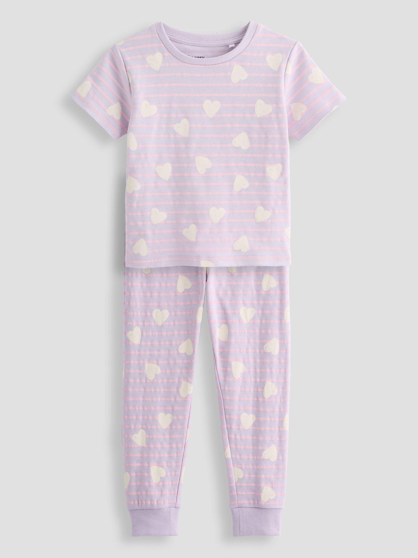 Image 3 of 5 of The Very Collection Girls 3 Pack Short Sleeve Pyjamas - Pink