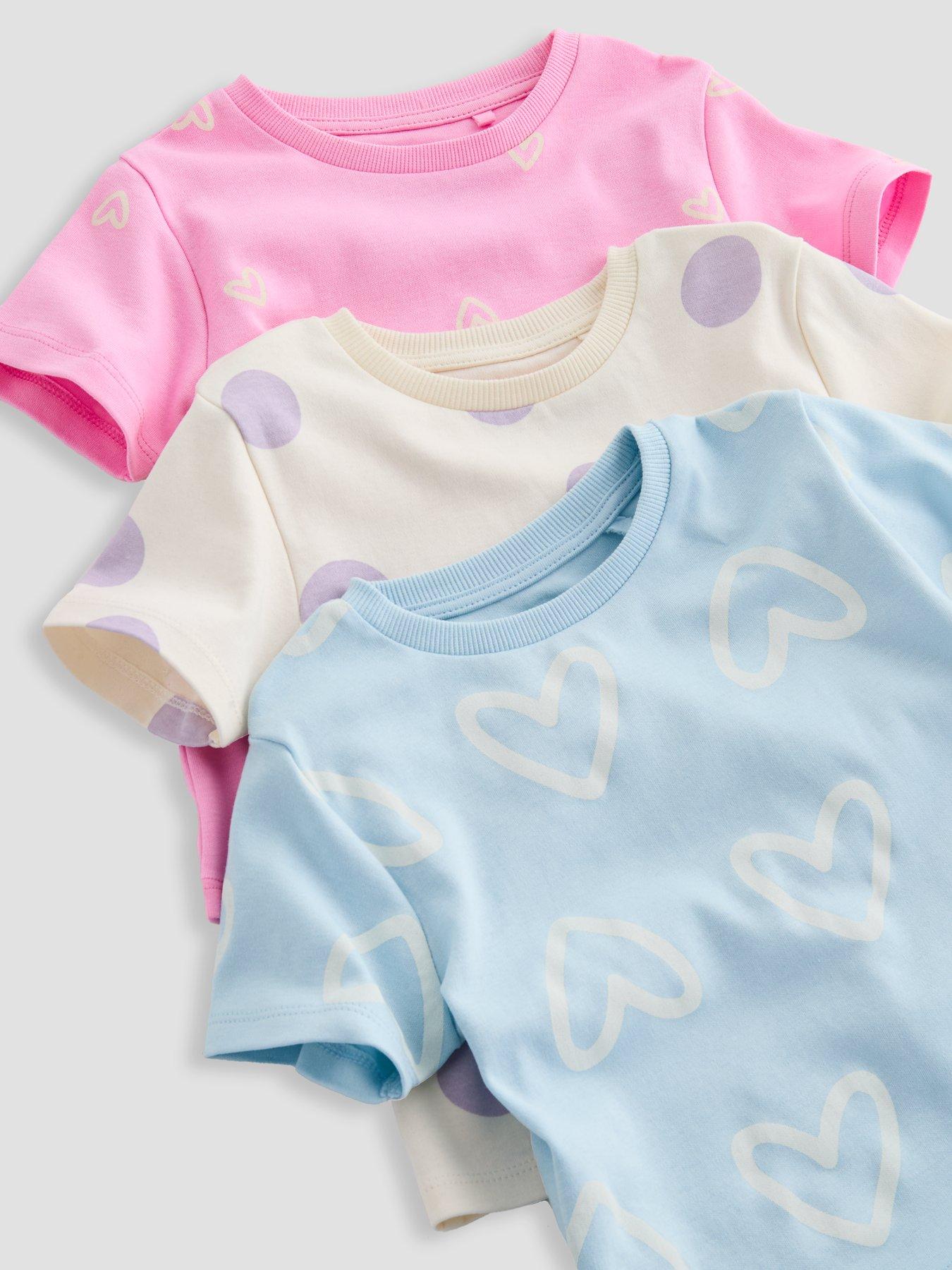 Image 4 of 6 of The Very Collection Girls 3 Pack Pyjamas - Multi