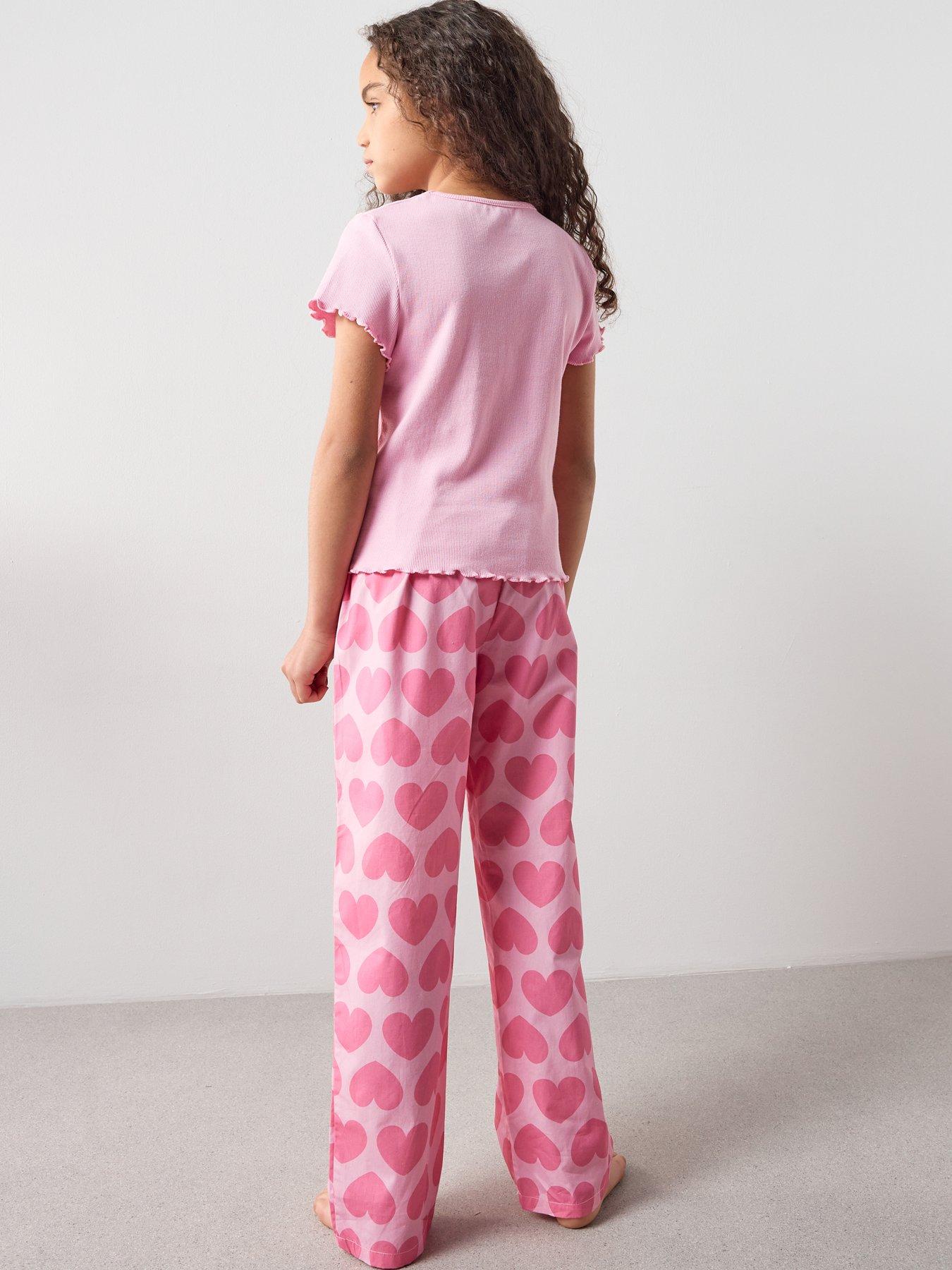 the-very-collection-girls-love-heart-valentines-pyjama-set-pinkstillFront