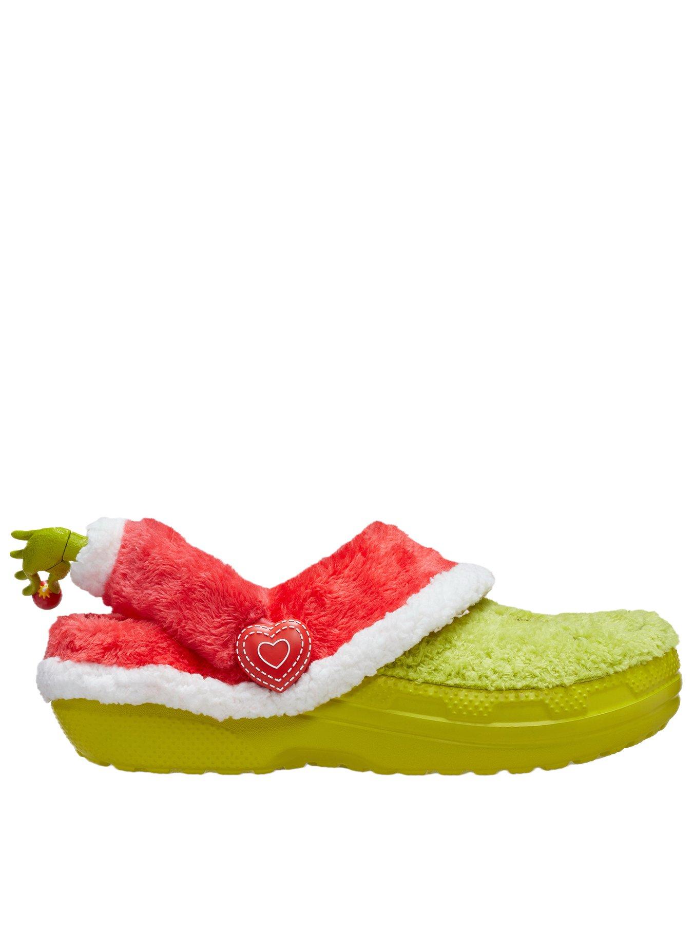 crocs-mens-classic-the-grinch-lined-clog-sandal-multifront