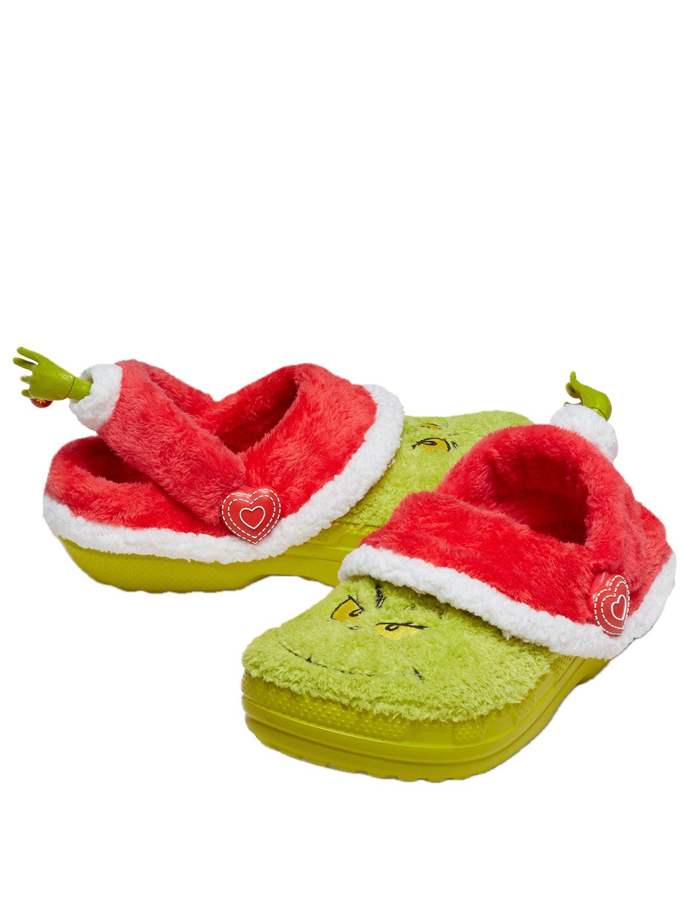 crocs-mens-classic-the-grinch-lined-clog-sandal-multistillFront