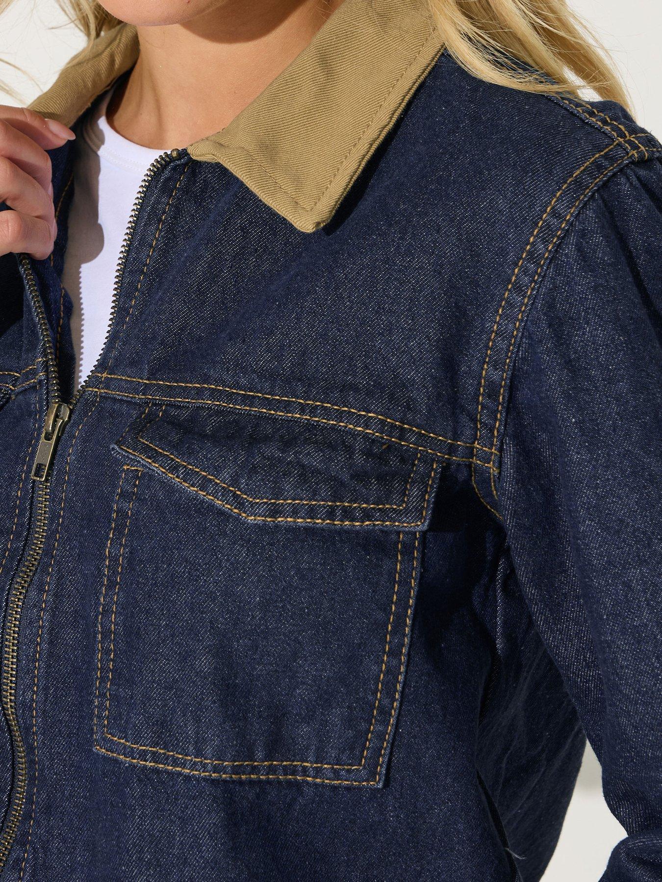 pixiegirl-petite-collar-denim-trucker-jacket-blueoutfit