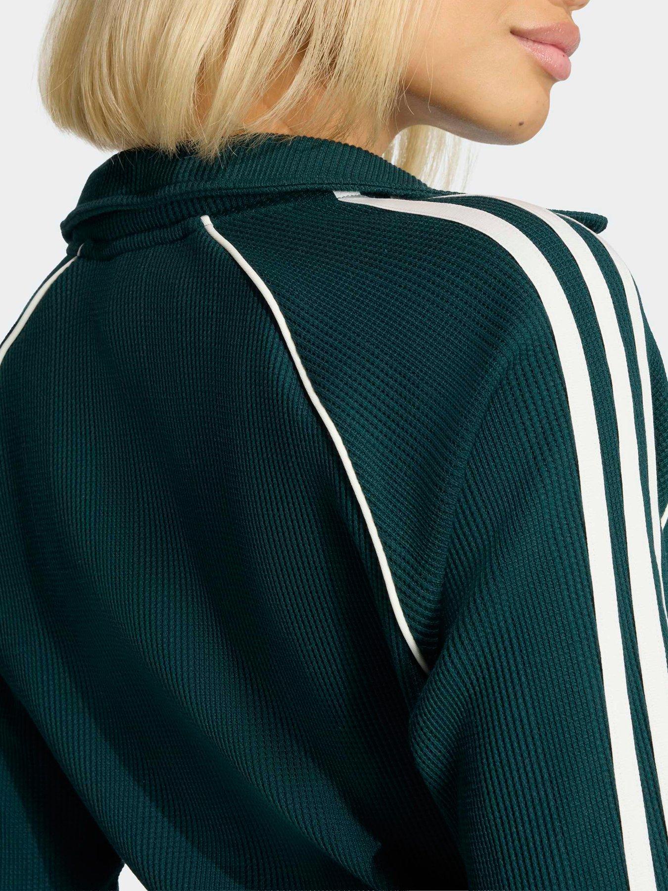 Image 5 of 5 of adidas Originals Womens Button Down Top - Green