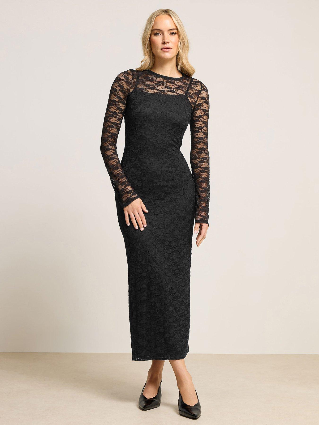 long-tall-sally-lace-midaxi-dress-black