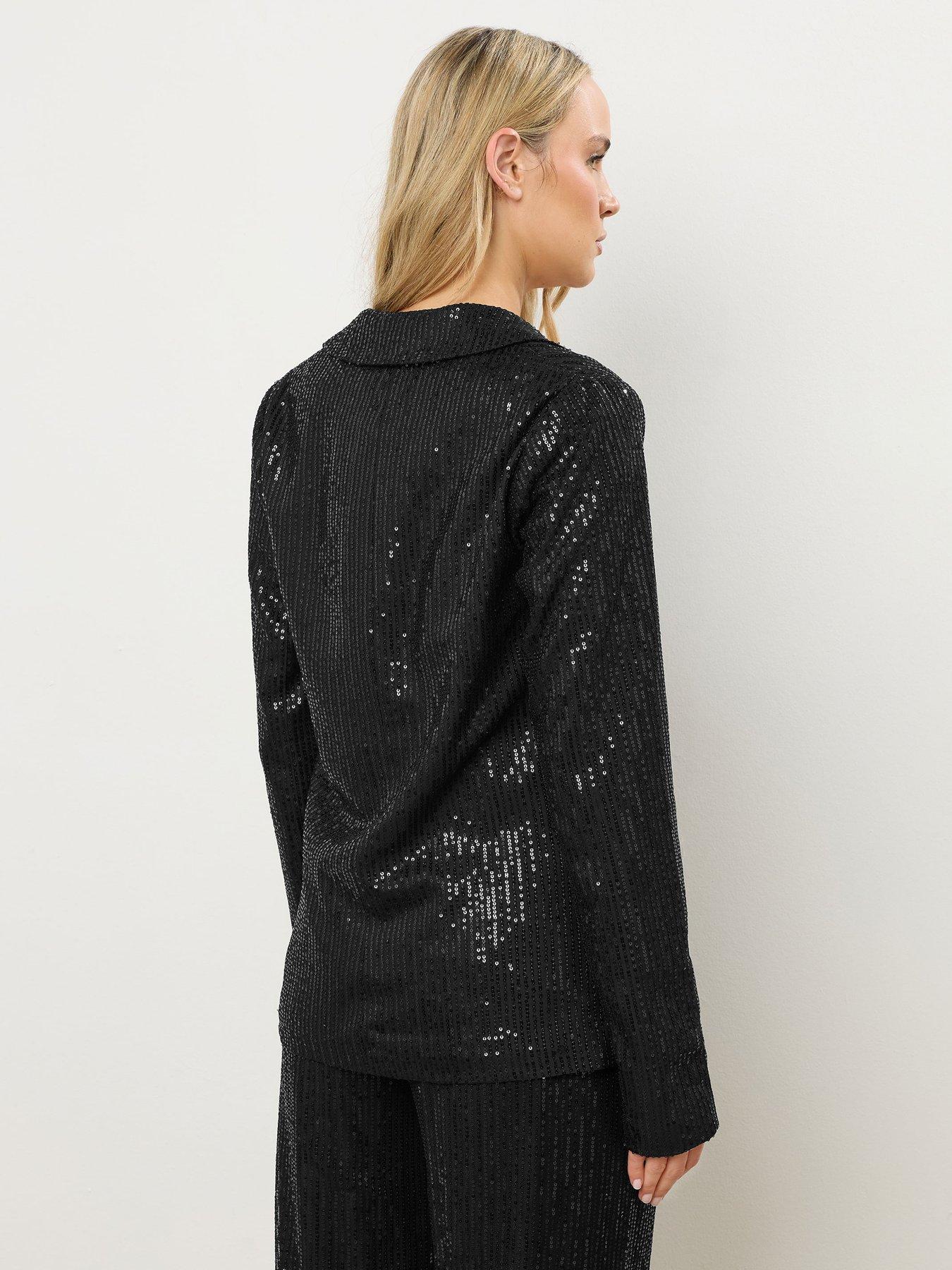 long-tall-sally-sequin-blazer-blackstillFront