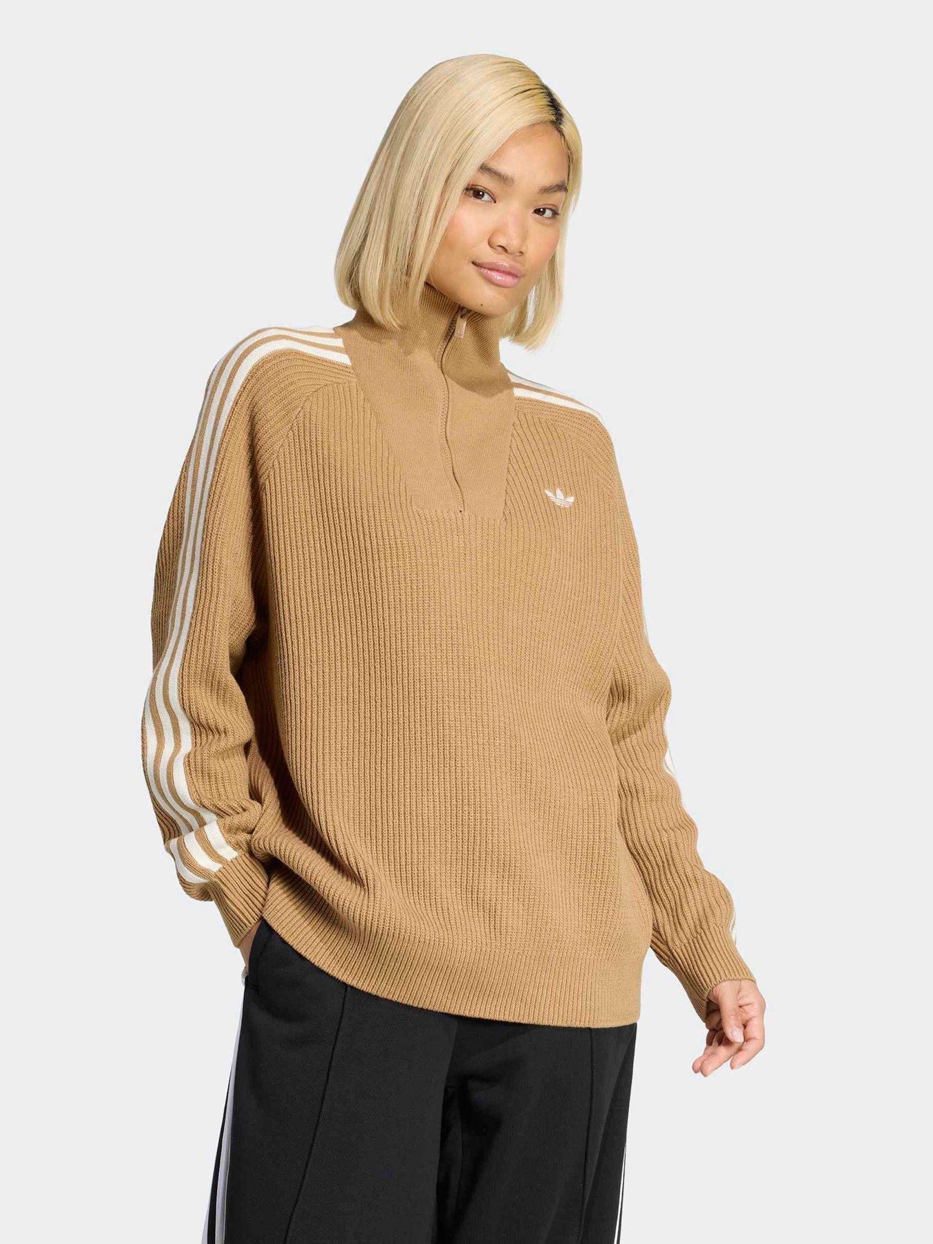adidas-originals-womens-funnel-neck-top-beige