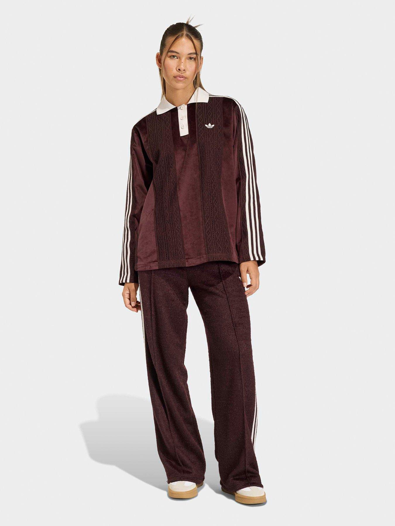 Image 3 of 5 of adidas Originals Womens Long Sleeve Jersey - Red