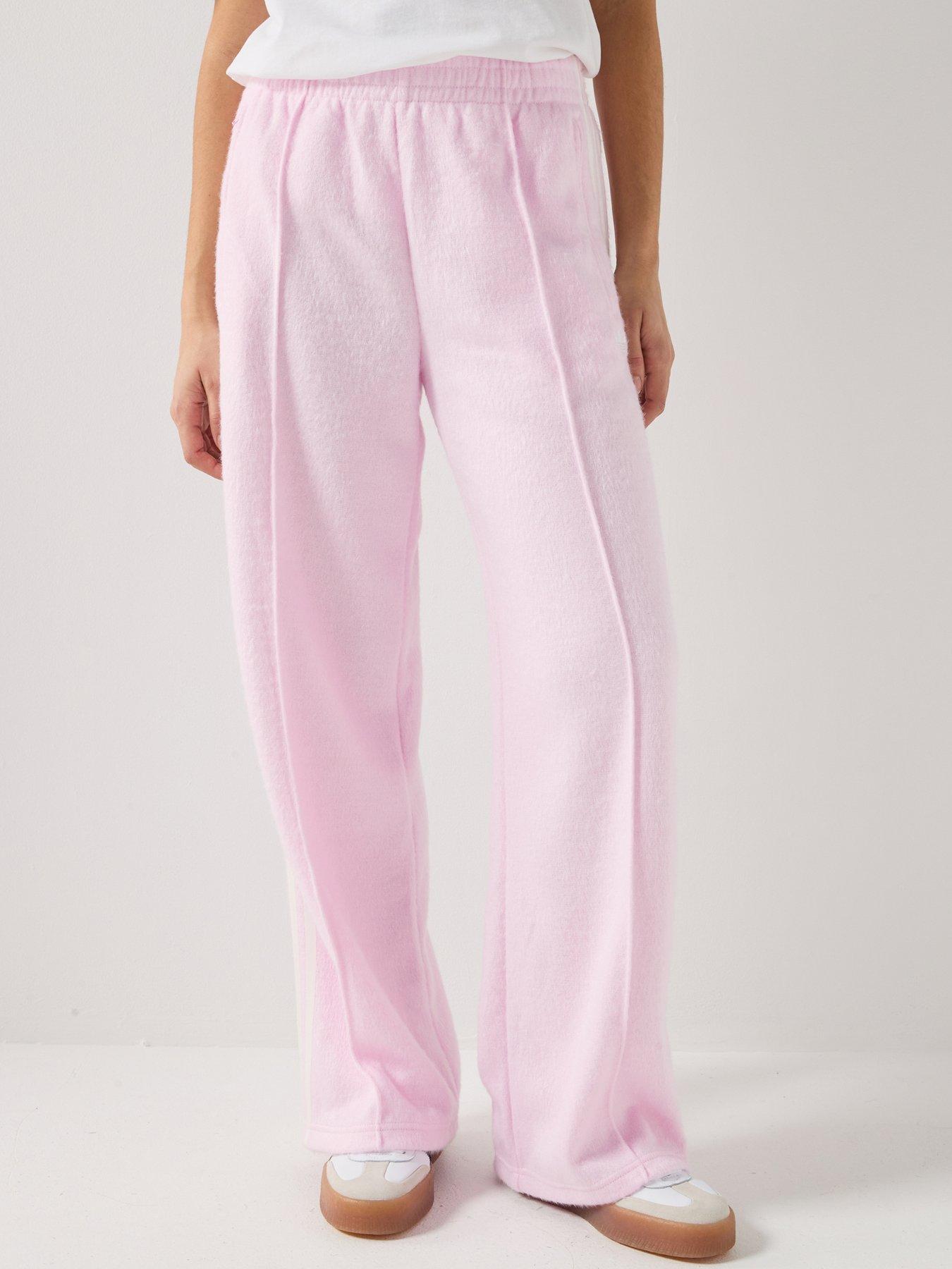 adidas Originals Womens Mohair Fire Bird Tracksuit Bottoms - Pink