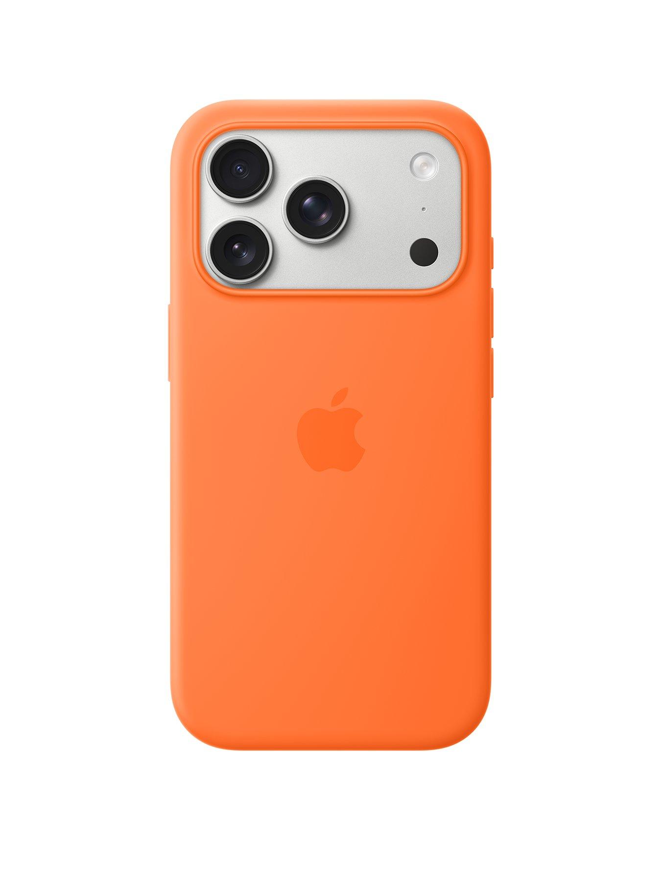 Apple iPhone 17 Pro Silicone Case with MagSafe – Orange