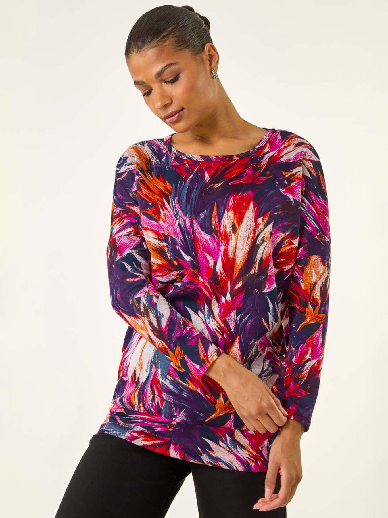 roman-printed-bubble-top-navy