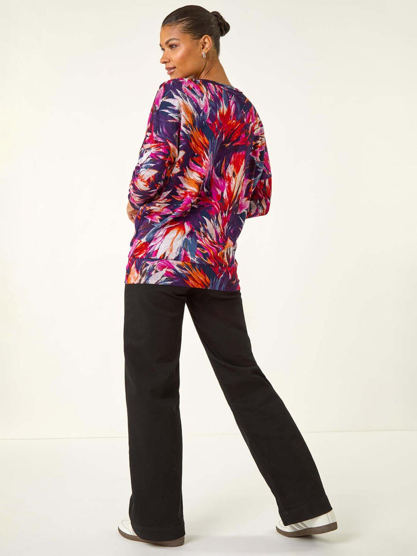 roman-printed-bubble-top-navystillFront