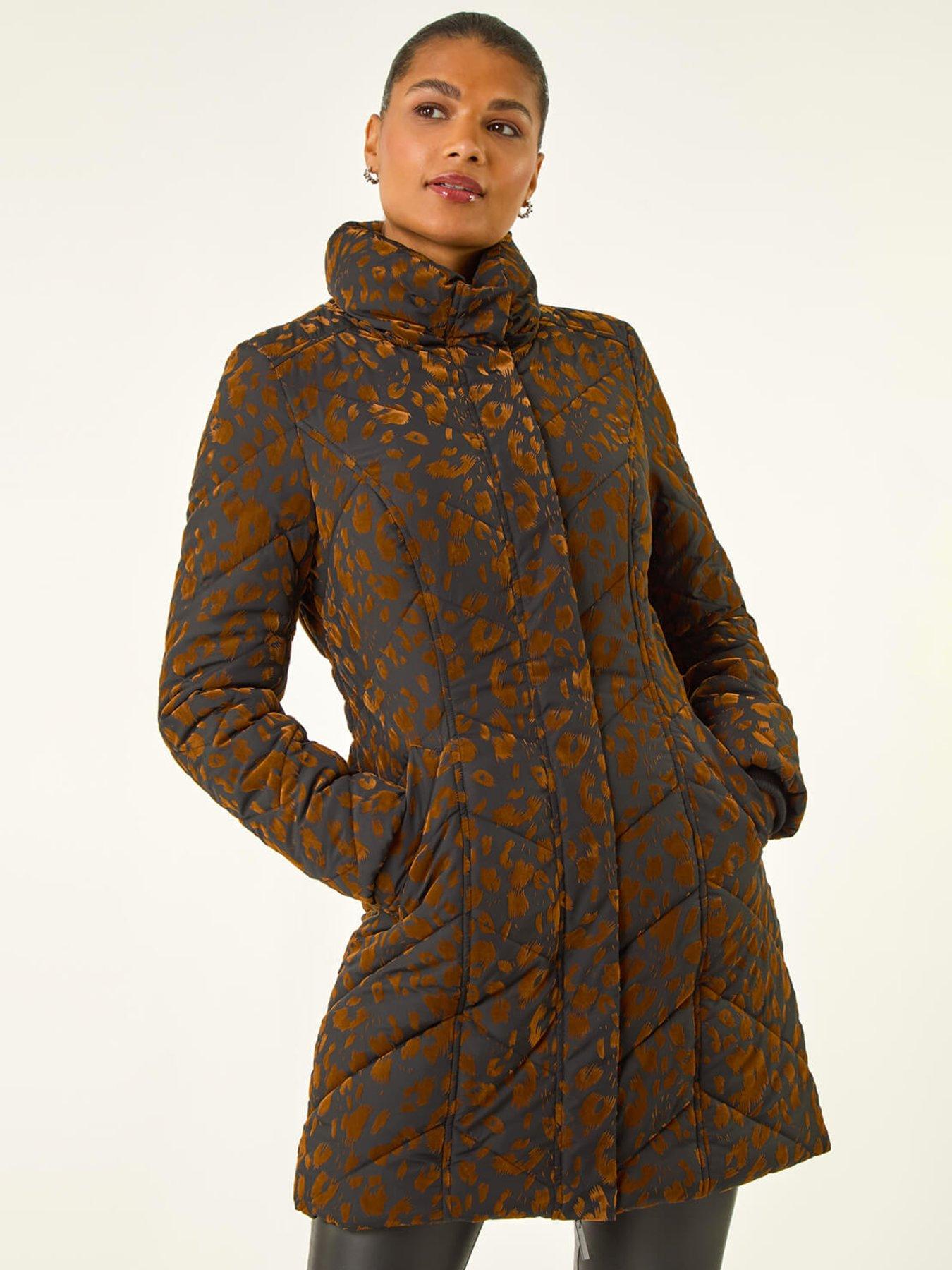 roman-animal-flock-detail-padded-coat-brown