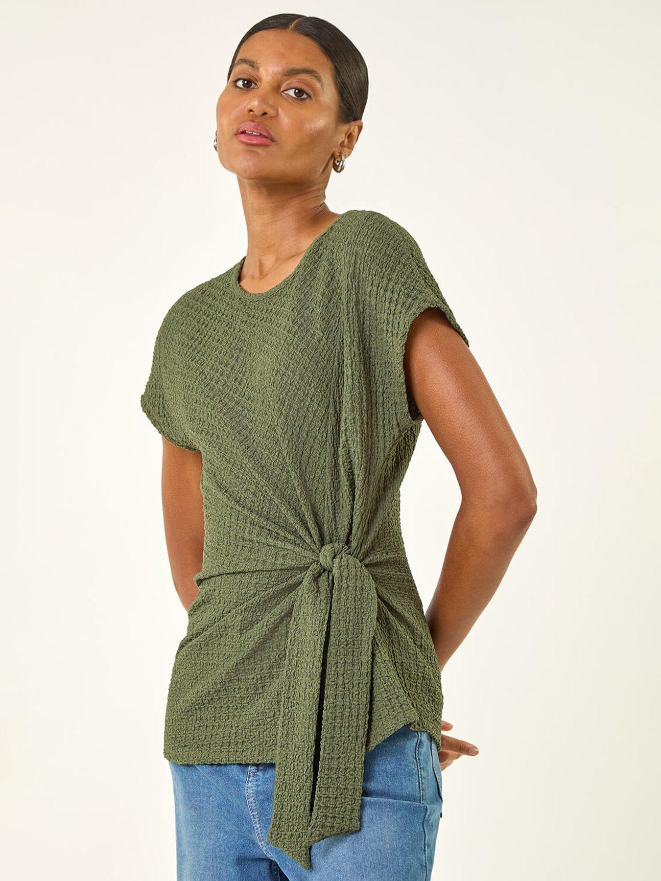 roman-textured-asymmetric-wrap-top-greenfront