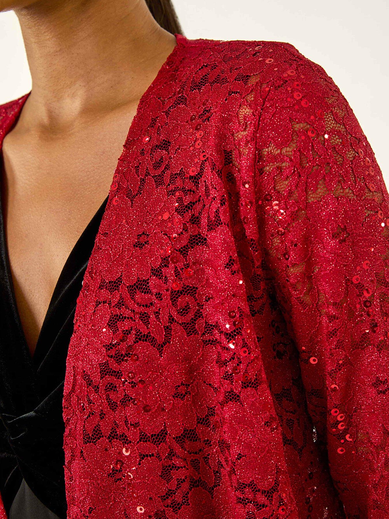 roman-glitter-sequin-lace-top-reddetail