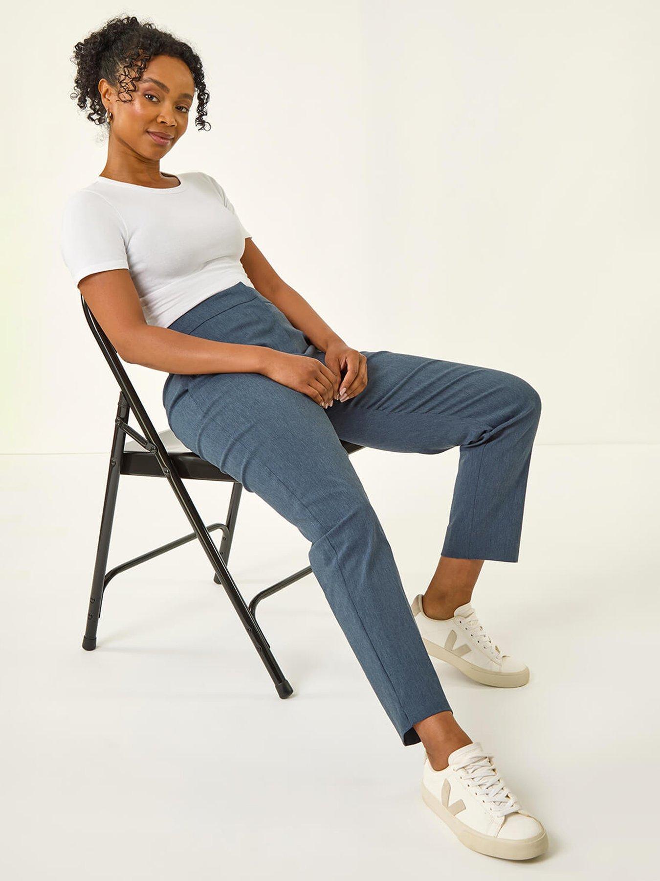 roman-petite-bengaline-smart-stretch-trouser-blueoutfit