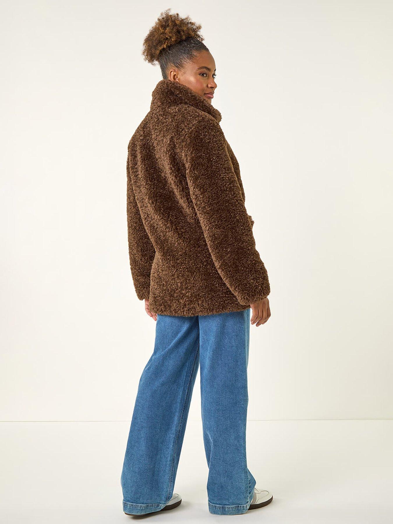 roman-curly-soft-borg-coat-brownstillFront