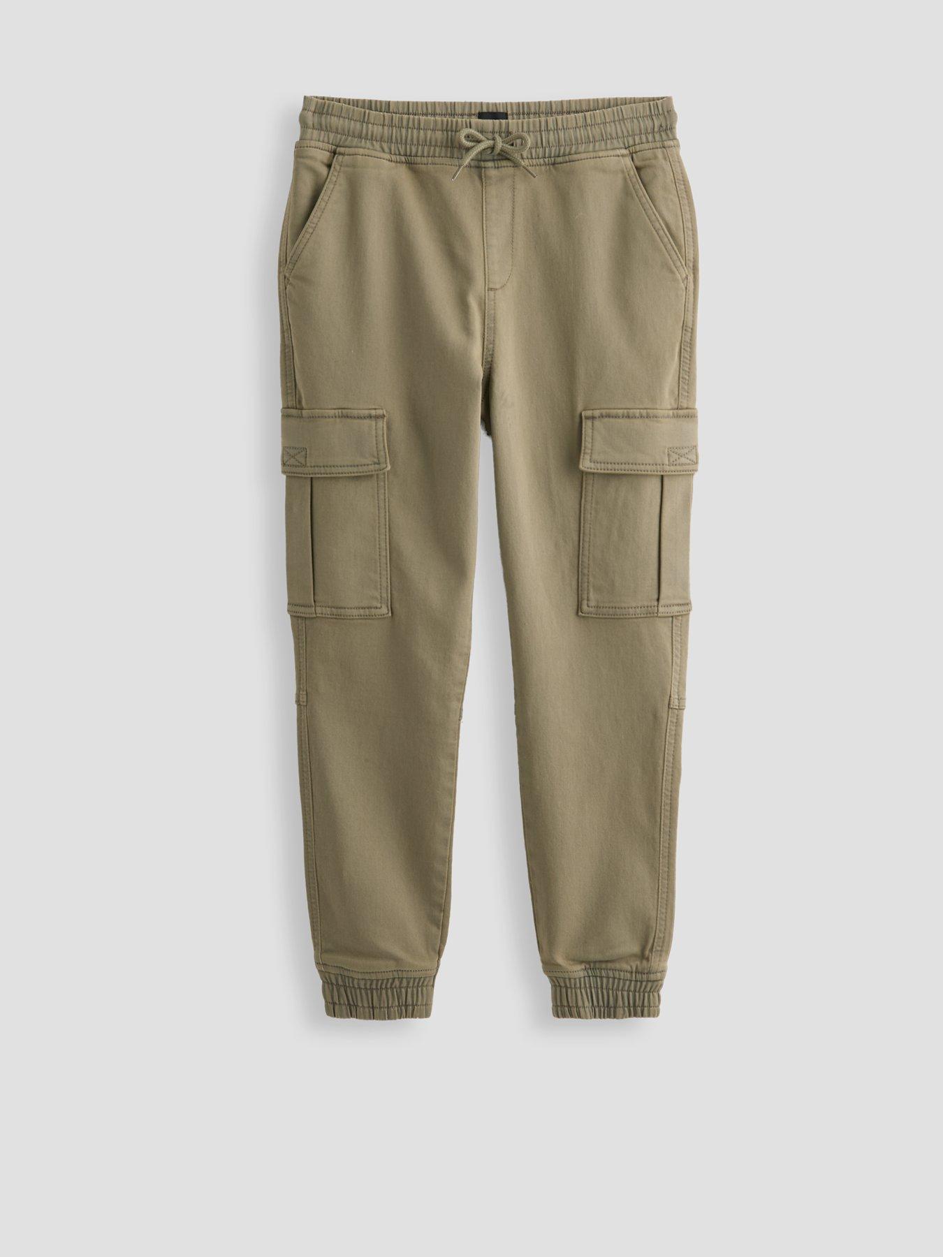 Image 7 of 7 of The Very Collection Boys Cargo Trousers - Khaki