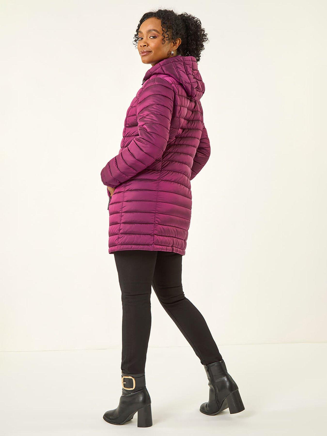 roman-petite-quilted-longline-puffer-coat-pinkstillFront
