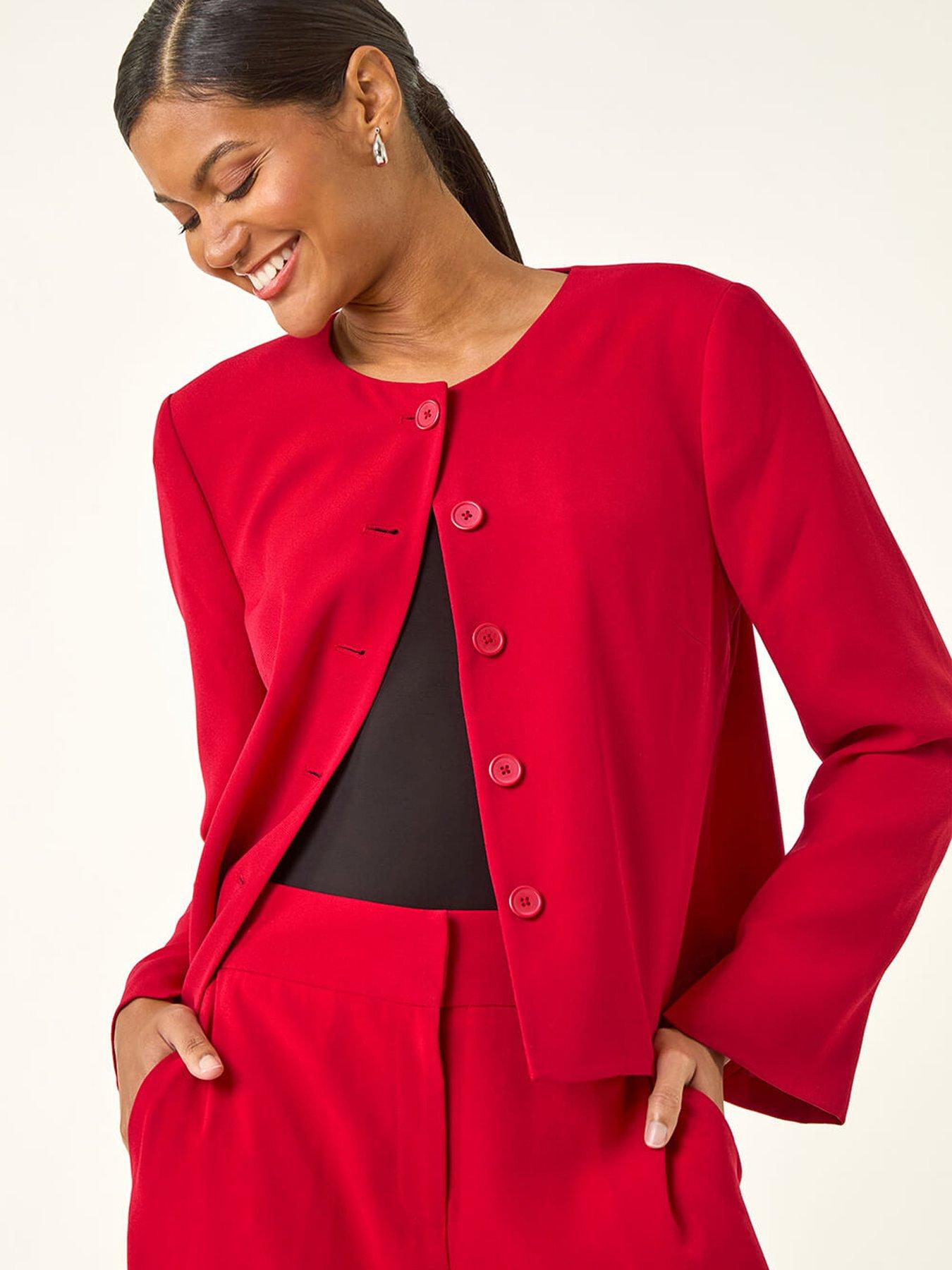 roman-crepe-textured-suit-jacket-red